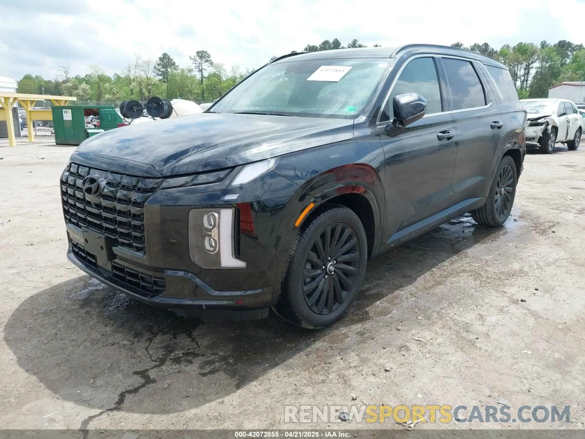 2 fotografías del automóvil dañado KM8R7DGE9RU739025 HYUNDAI PALISADE 2024