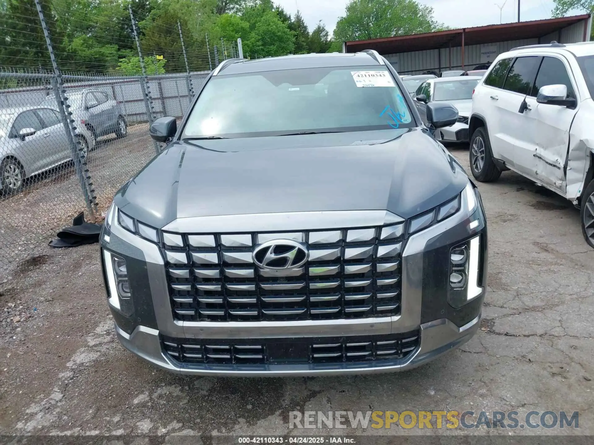 12 fotografías del automóvil dañado KM8R7DGEXRU681765 HYUNDAI PALISADE 2024