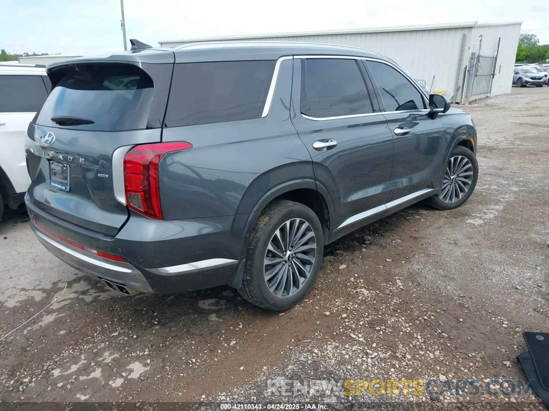 4 fotografías del automóvil dañado KM8R7DGEXRU681765 HYUNDAI PALISADE 2024