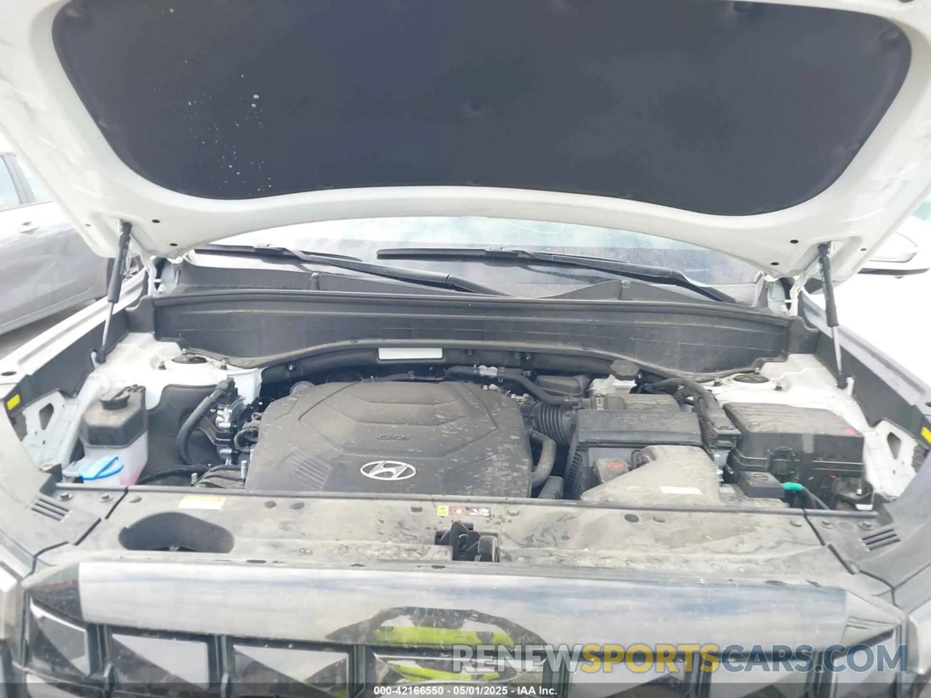 10 fotografías del automóvil dañado KM8R7DGEXRU712111 HYUNDAI PALISADE 2024