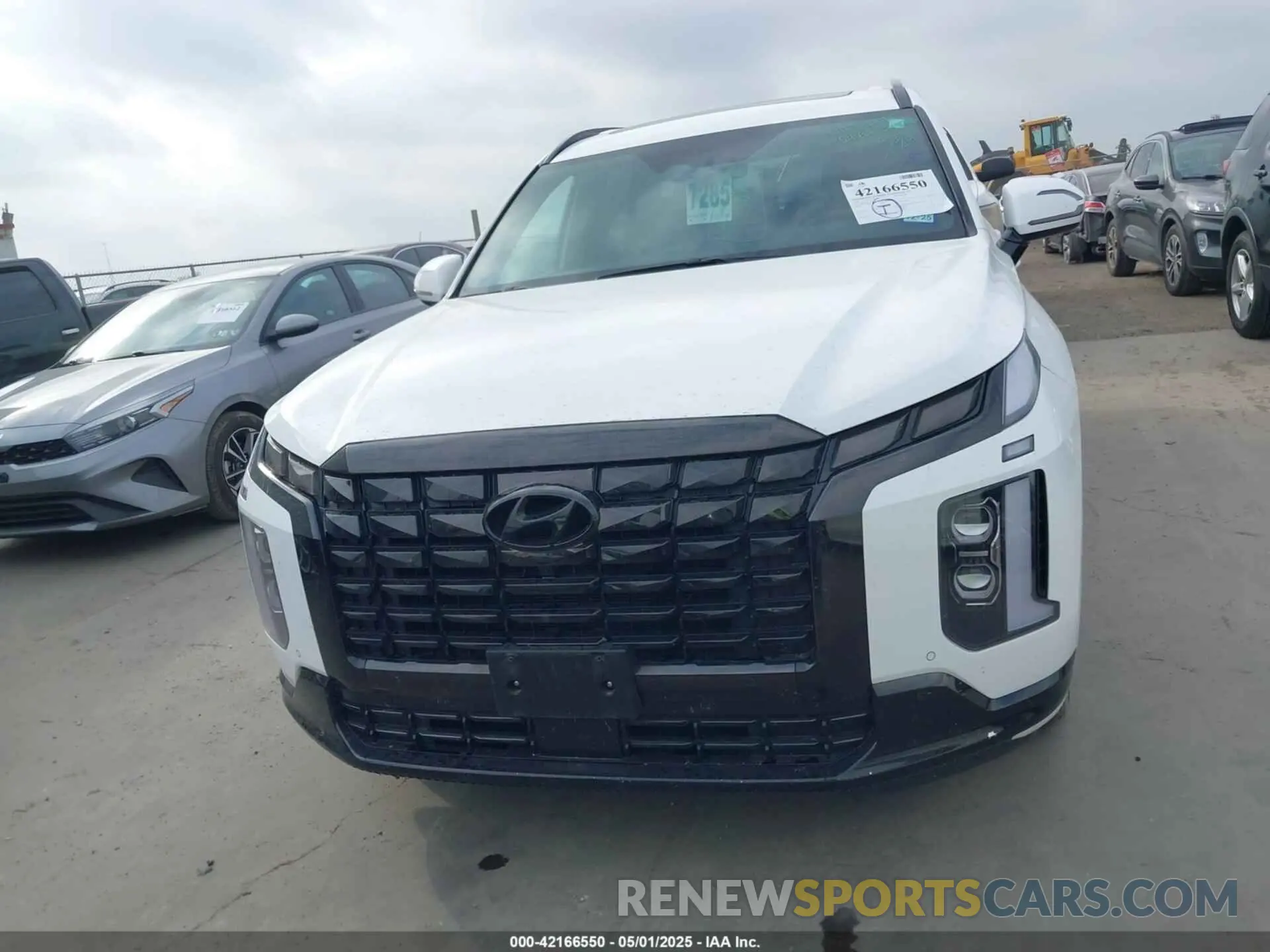 13 fotografías del automóvil dañado KM8R7DGEXRU712111 HYUNDAI PALISADE 2024