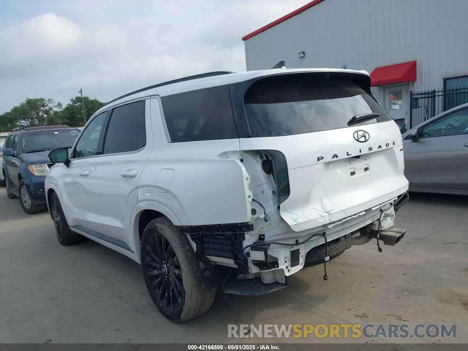 15 fotografías del automóvil dañado KM8R7DGEXRU712111 HYUNDAI PALISADE 2024