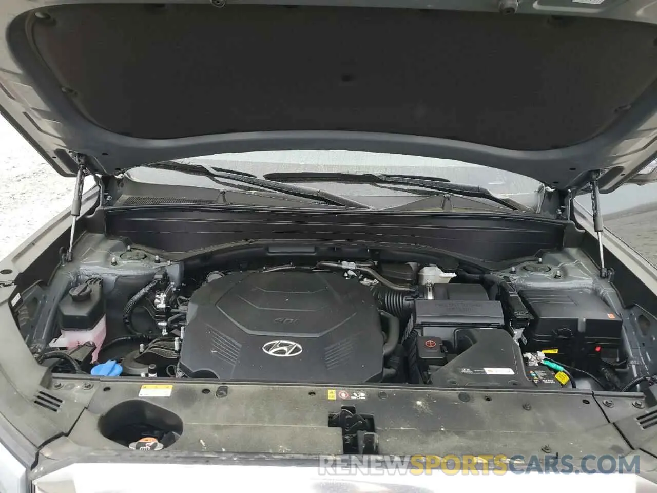 12 fotografías del automóvil dañado KM8R7DGEXRU805209 HYUNDAI PALISADE 2024
