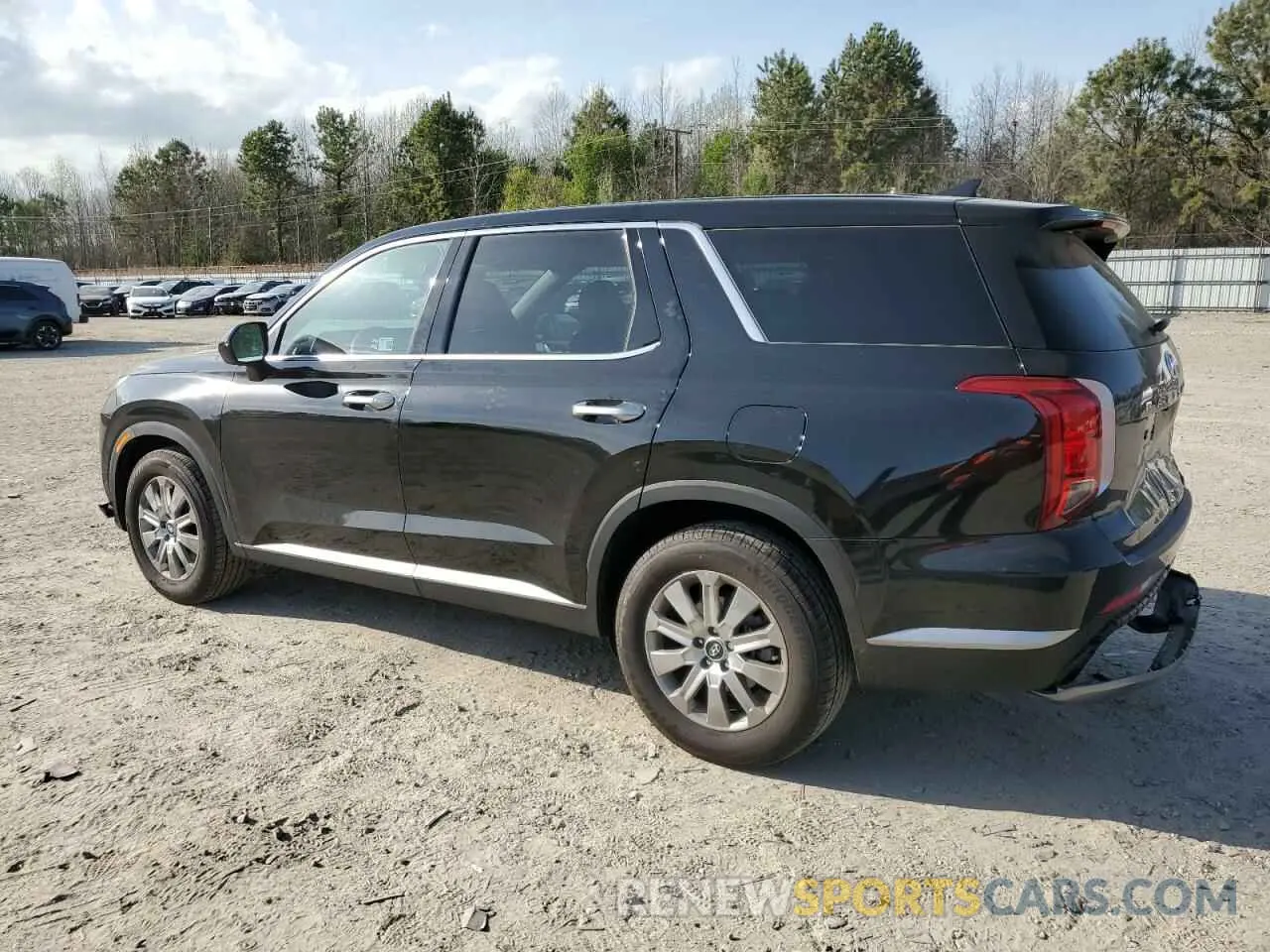 2 fotografías del automóvil dañado KM8R14GE0SU884087 HYUNDAI PALISADE 2025