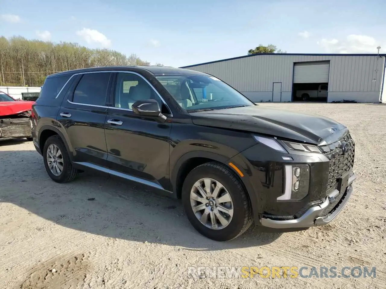 4 fotografías del automóvil dañado KM8R14GE0SU884087 HYUNDAI PALISADE 2025