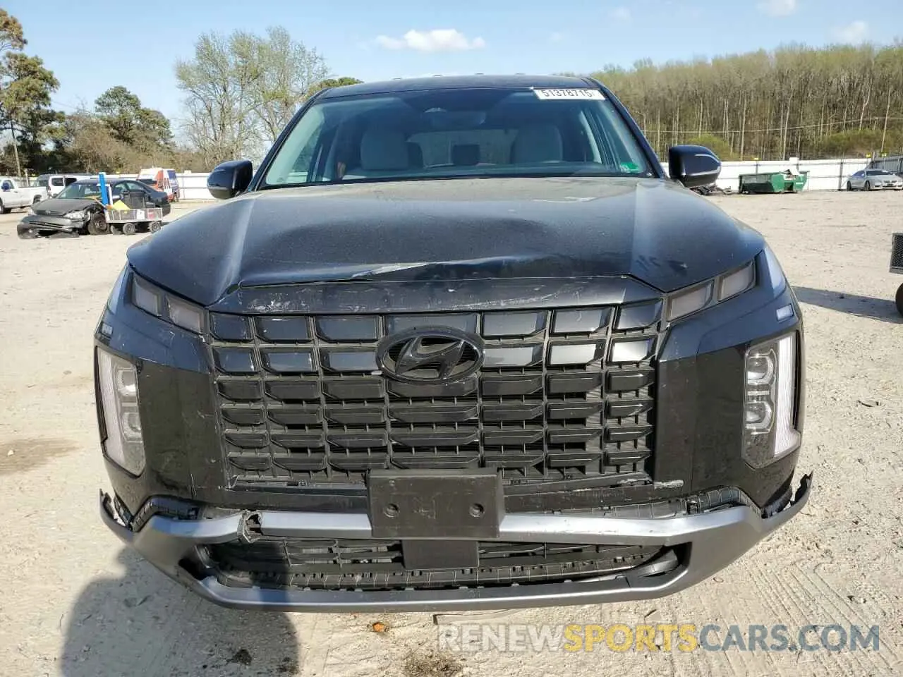5 fotografías del automóvil dañado KM8R14GE0SU884087 HYUNDAI PALISADE 2025