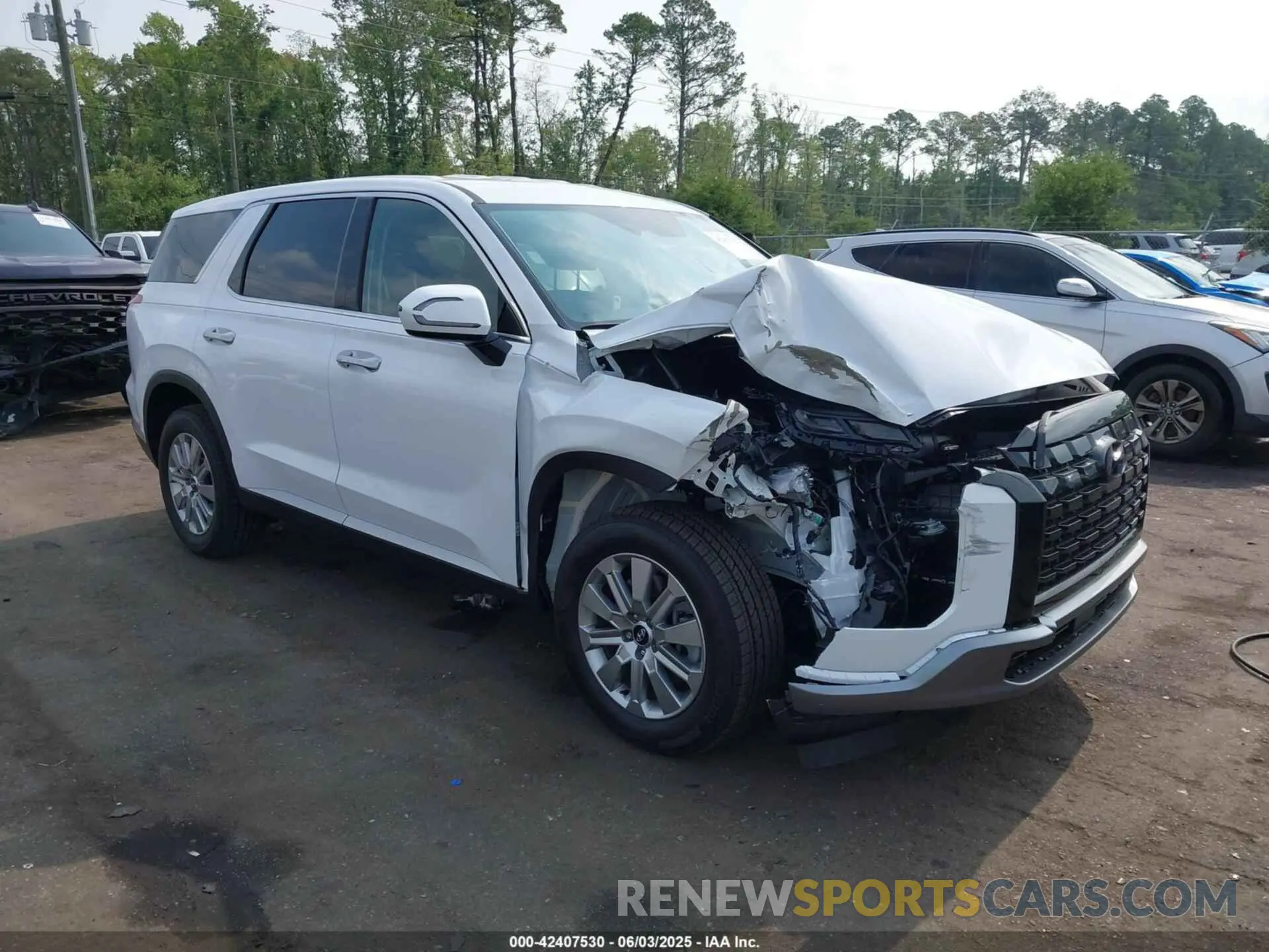 1 fotografías del automóvil dañado KM8R14GE3SU893883 HYUNDAI PALISADE 2025