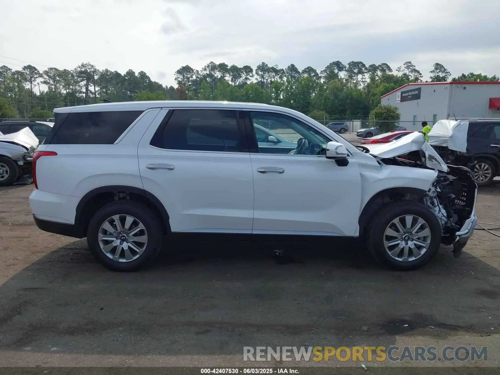 13 fotografías del automóvil dañado KM8R14GE3SU893883 HYUNDAI PALISADE 2025