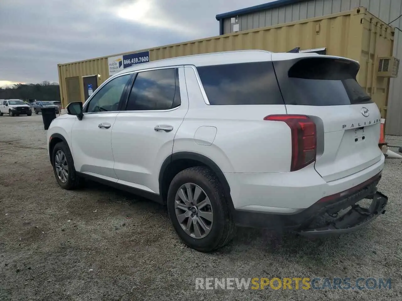 2 fotografías del automóvil dañado KM8R24GE0SU833895 HYUNDAI PALISADE 2025