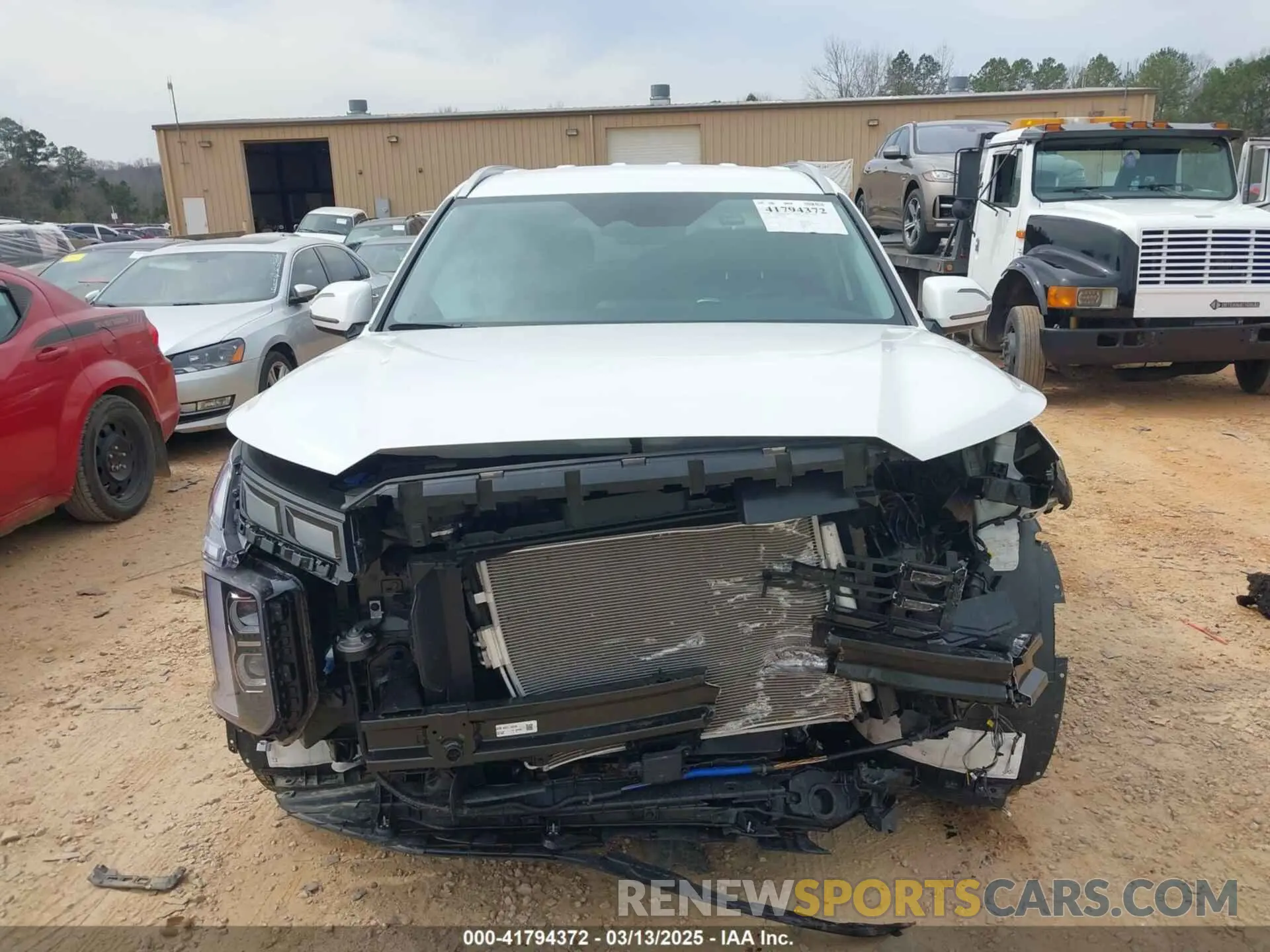 13 fotografías del automóvil dañado KM8R24GE1SU830438 HYUNDAI PALISADE 2025