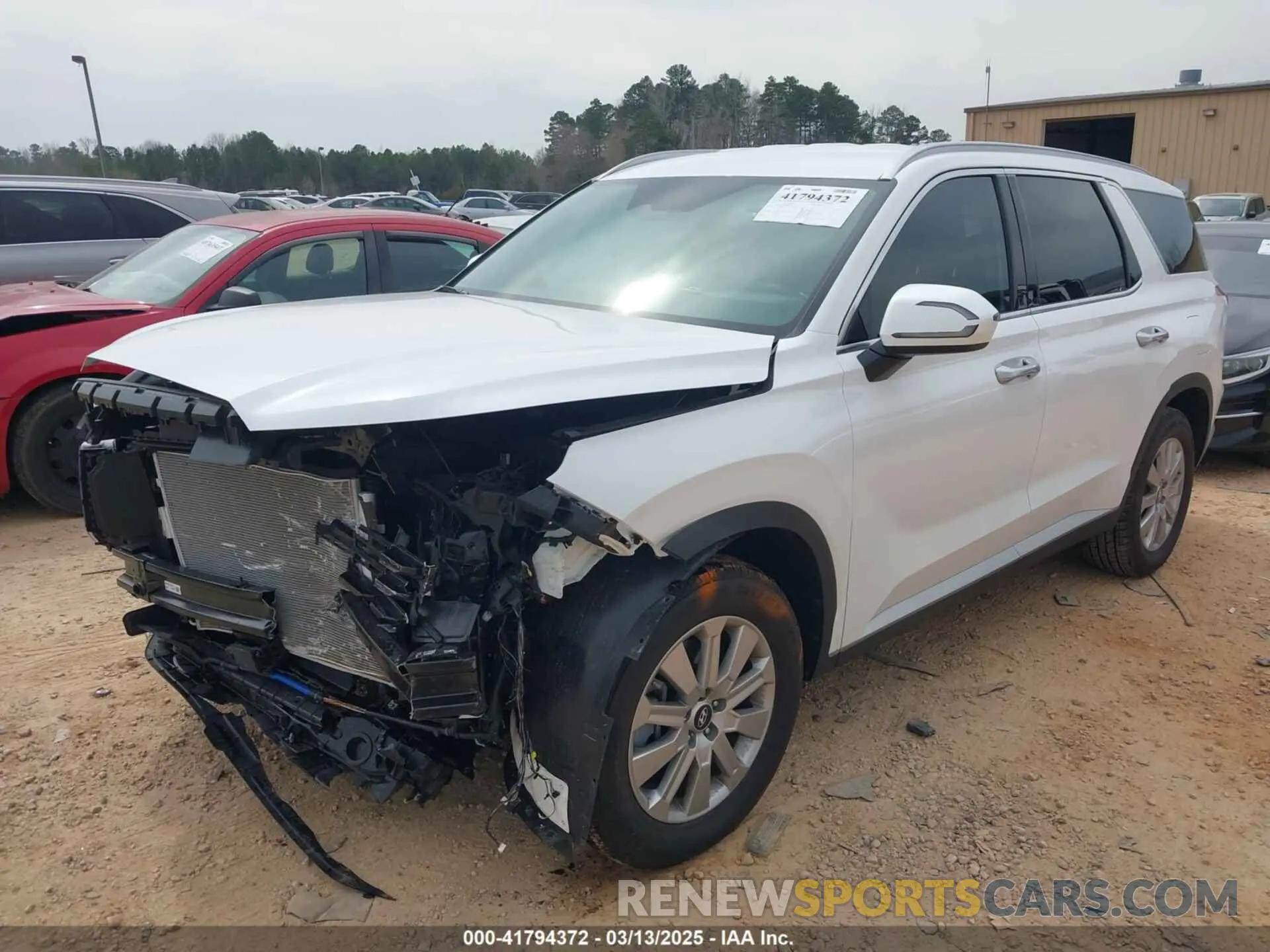 2 fotografías del automóvil dañado KM8R24GE1SU830438 HYUNDAI PALISADE 2025