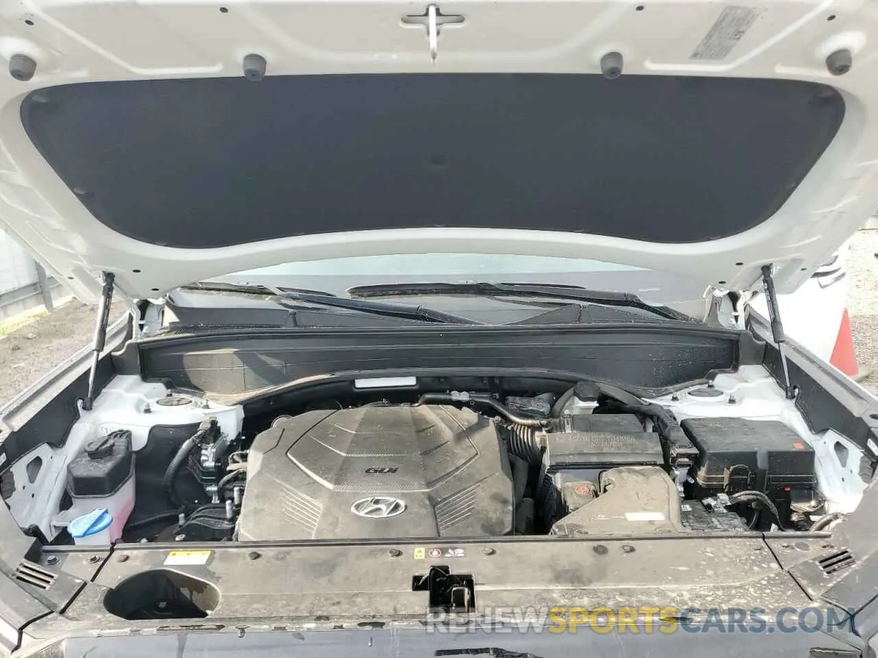 12 fotografías del automóvil dañado KM8R24GE3SU885506 HYUNDAI PALISADE 2025