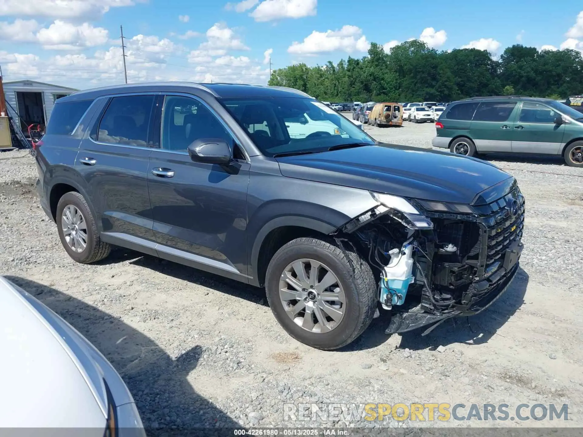 1 fotografías del automóvil dañado KM8R24GE6SU878467 HYUNDAI PALISADE 2025