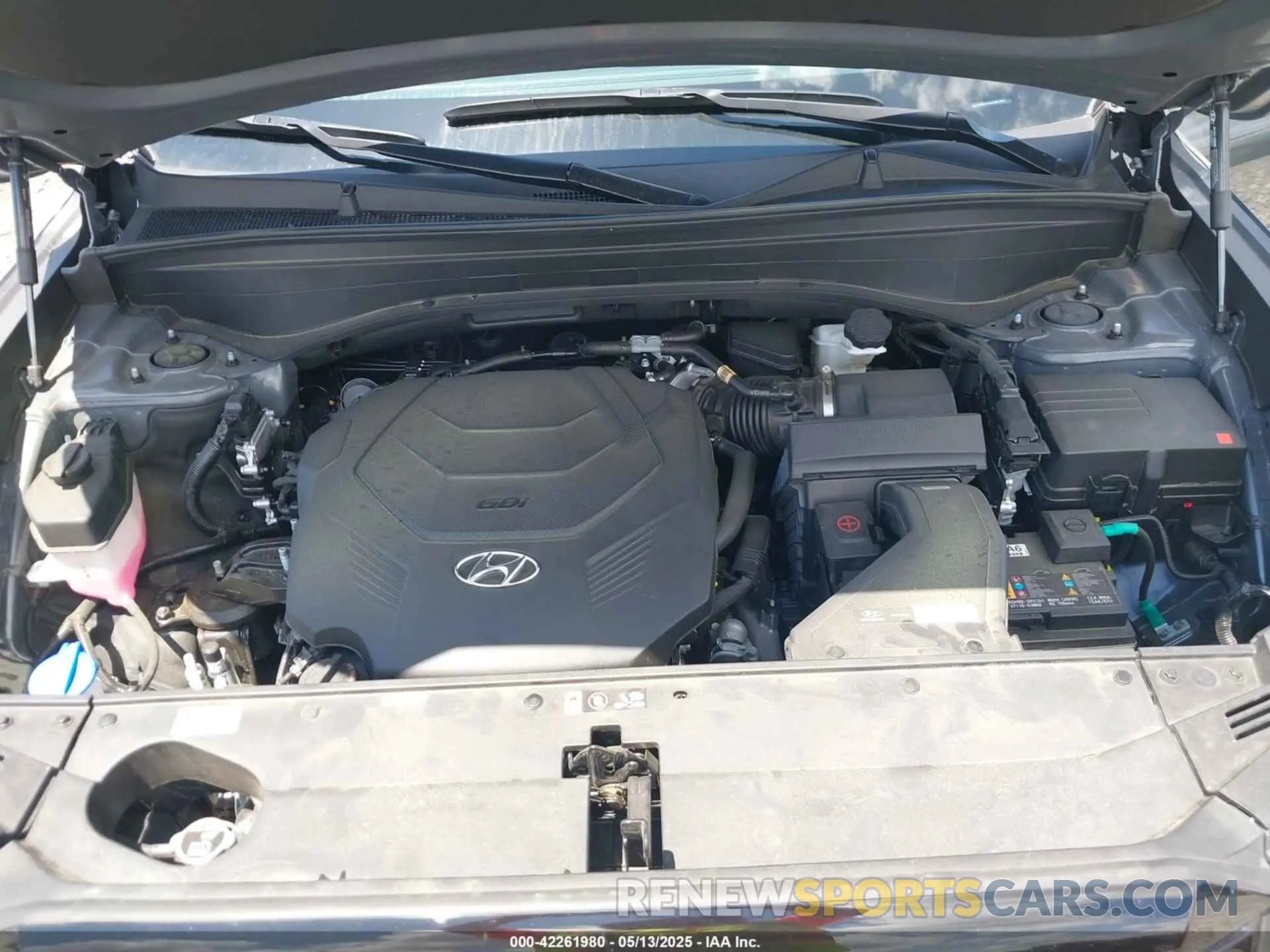 10 fotografías del automóvil dañado KM8R24GE6SU878467 HYUNDAI PALISADE 2025