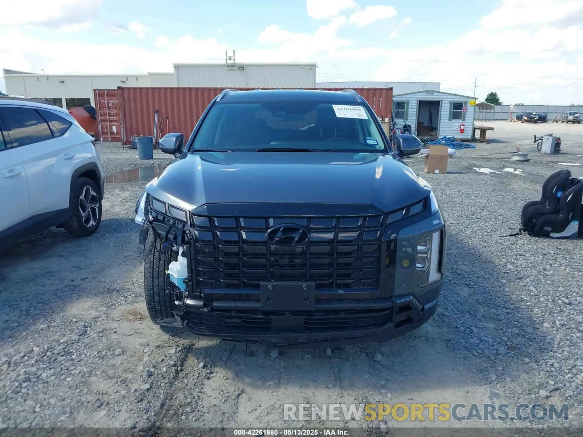 13 fotografías del automóvil dañado KM8R24GE6SU878467 HYUNDAI PALISADE 2025