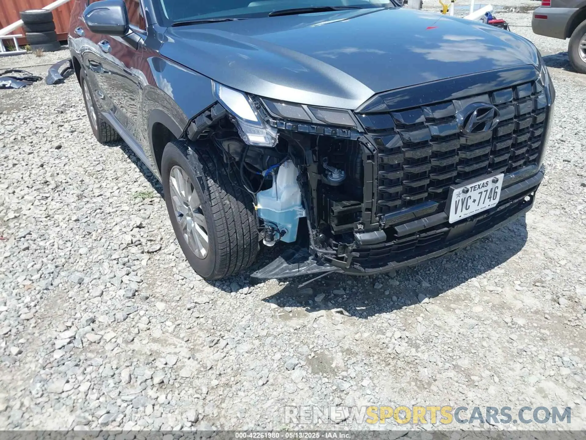 6 fotografías del automóvil dañado KM8R24GE6SU878467 HYUNDAI PALISADE 2025