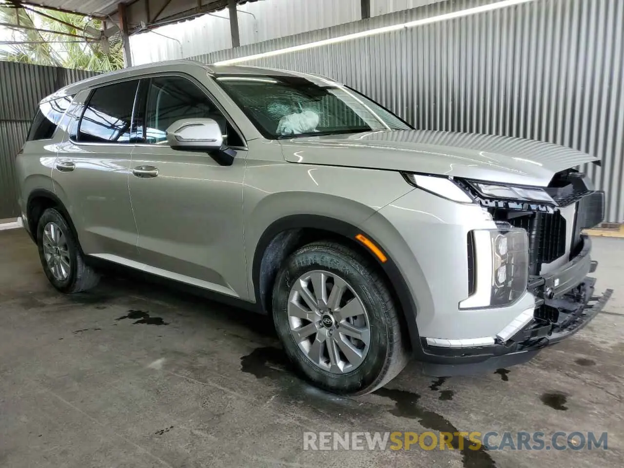 4 fotografías del automóvil dañado KM8R24GE8SU868071 HYUNDAI PALISADE 2025