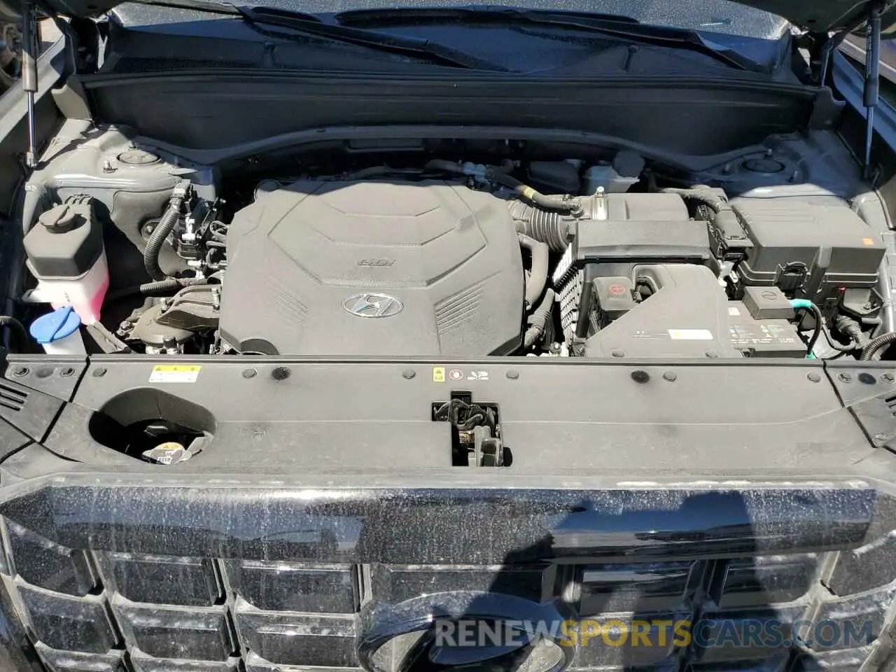 12 fotografías del automóvil dañado KM8R24GE9SU816416 HYUNDAI PALISADE 2025