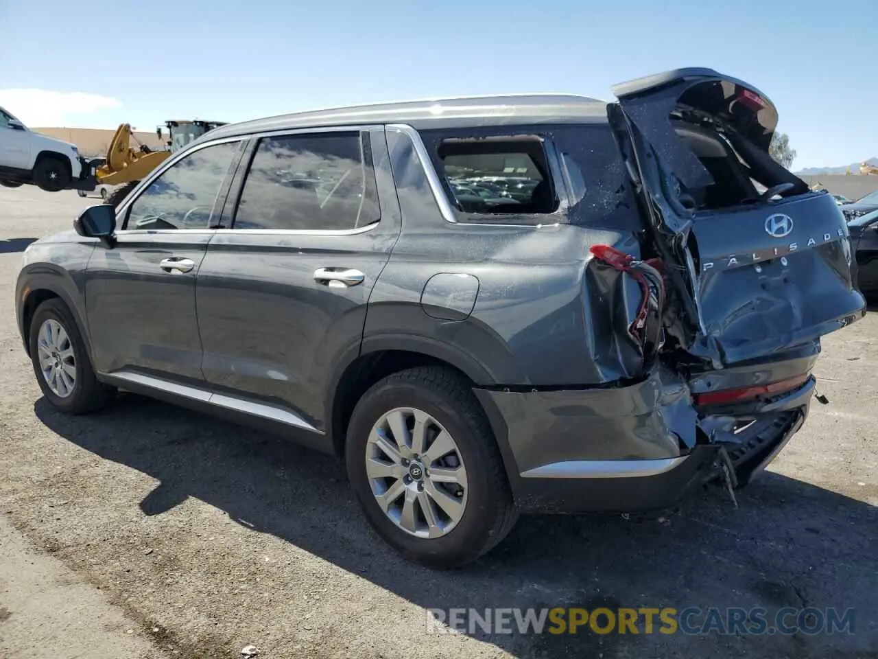 2 fotografías del automóvil dañado KM8R24GE9SU816416 HYUNDAI PALISADE 2025