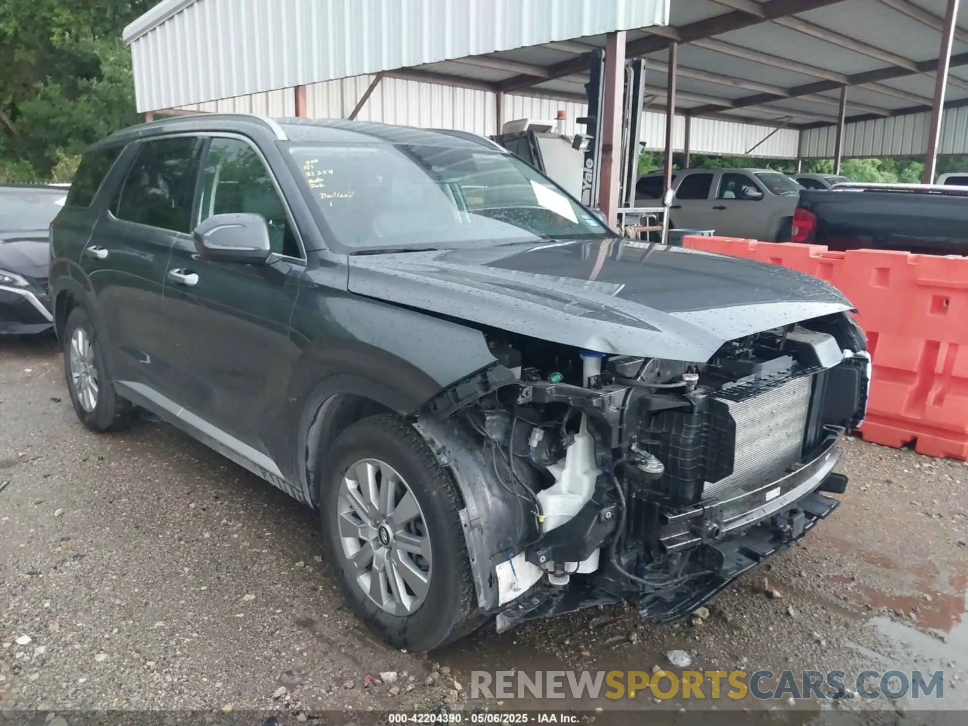 1 fotografías del automóvil dañado KM8R24GE9SU833264 HYUNDAI PALISADE 2025
