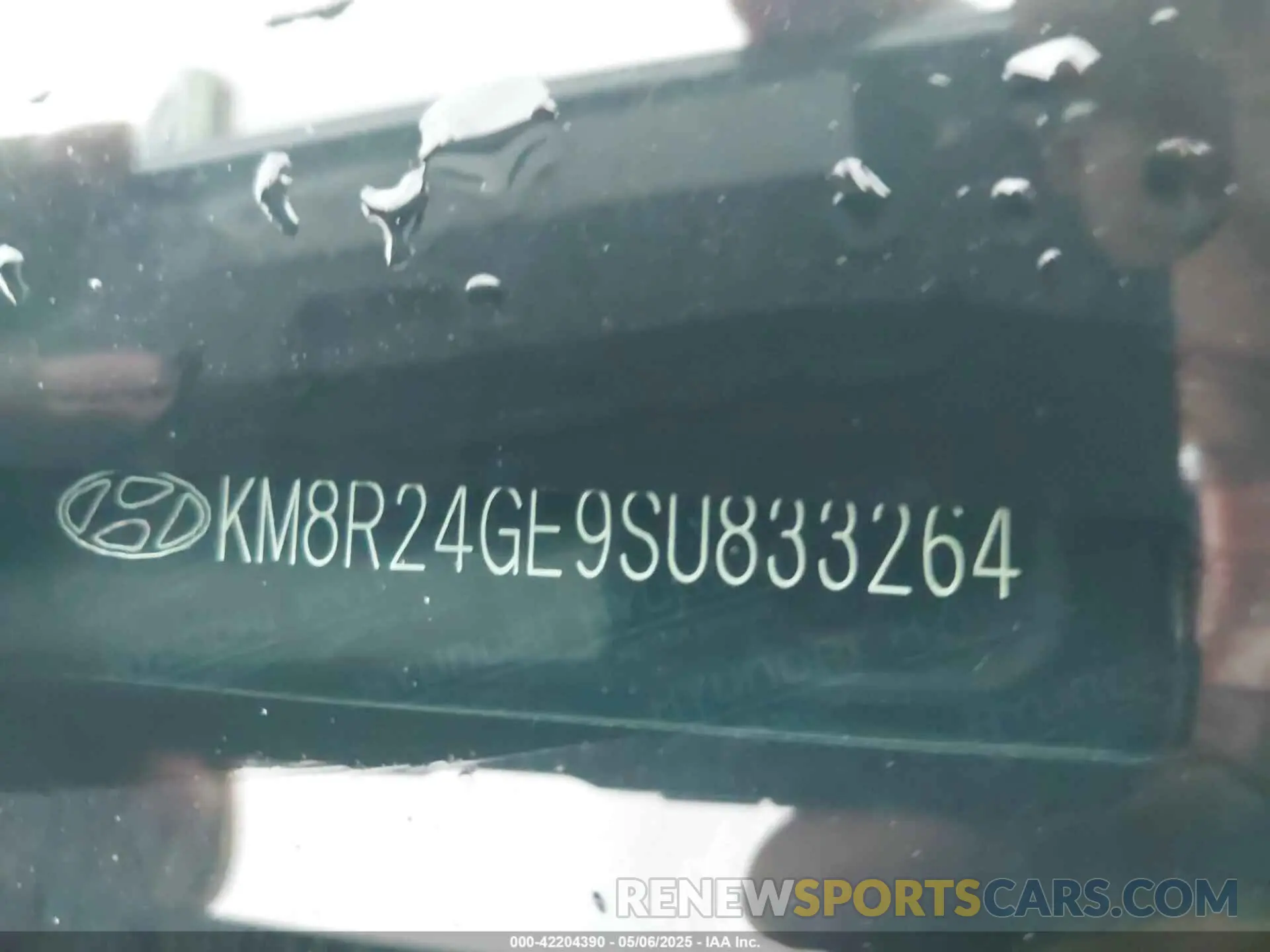 9 fotografías del automóvil dañado KM8R24GE9SU833264 HYUNDAI PALISADE 2025