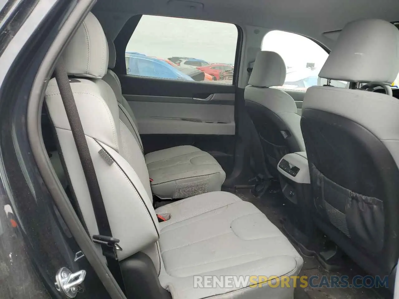 10 fotografías del automóvil dañado KM8R24GE9SU867978 HYUNDAI PALISADE 2025