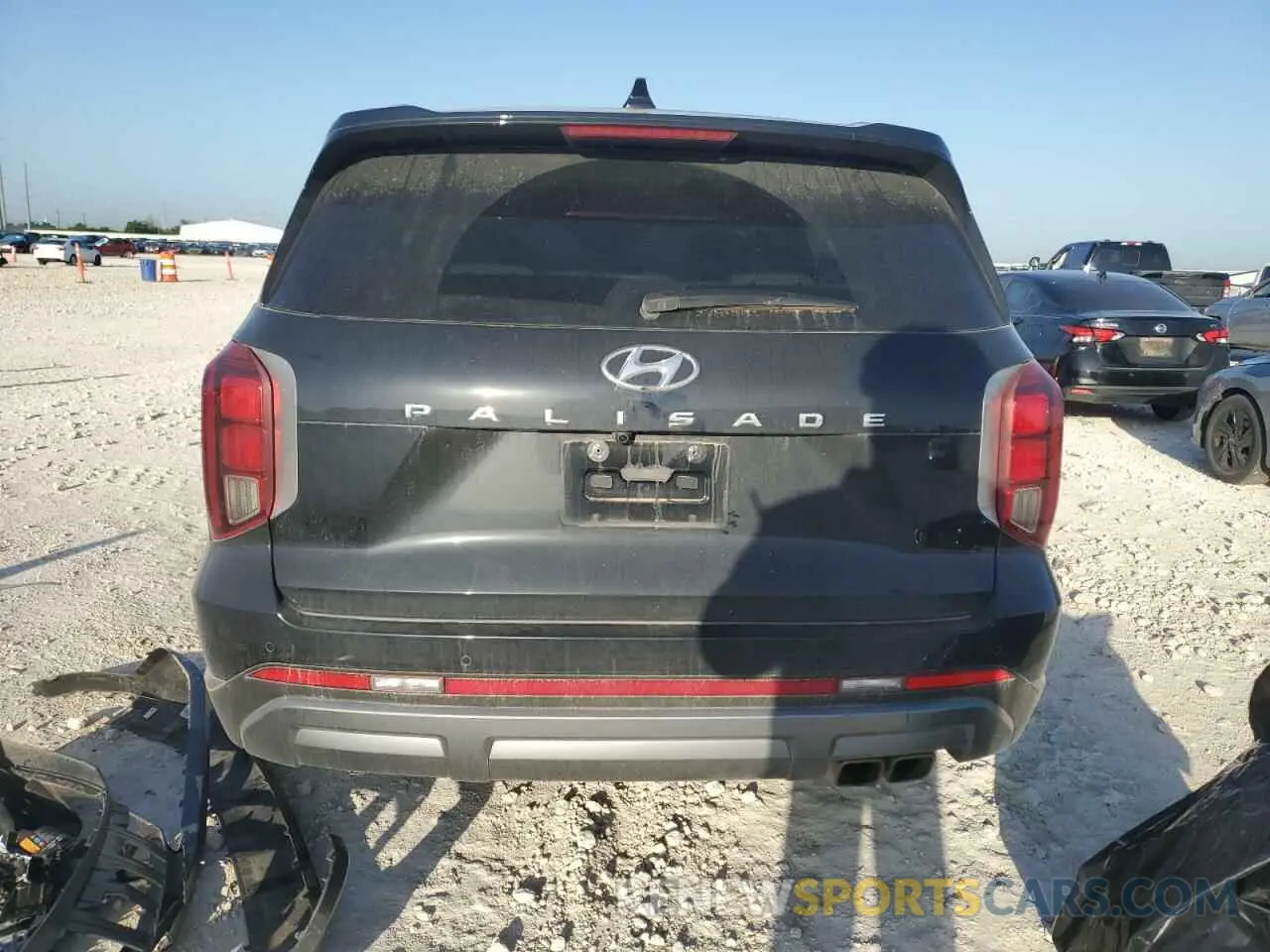 6 fotografías del automóvil dañado KM8R24GE9SU867978 HYUNDAI PALISADE 2025
