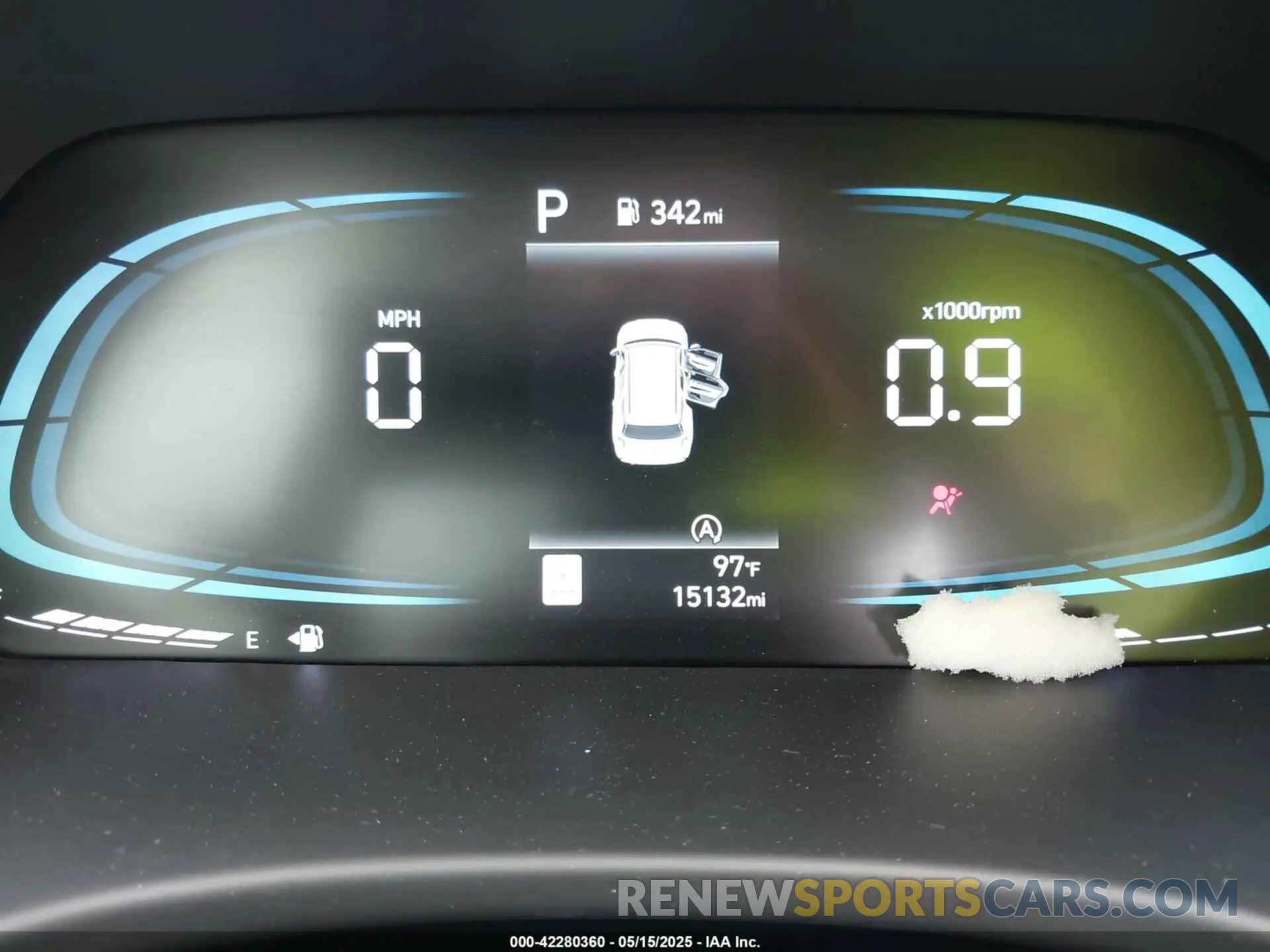 15 fotografías del automóvil dañado KM8R24GE9SU876048 HYUNDAI PALISADE 2025
