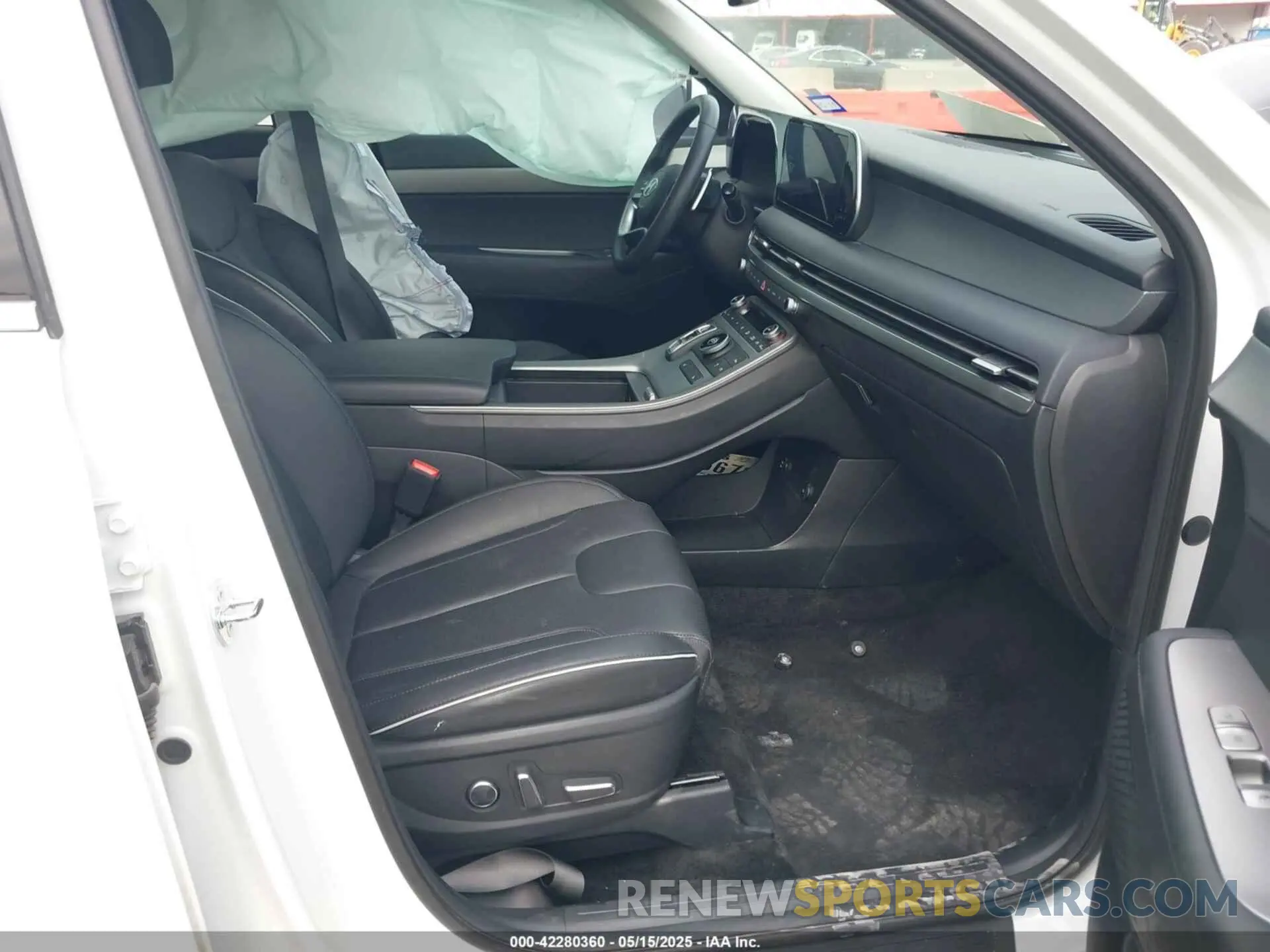 5 fotografías del automóvil dañado KM8R24GE9SU876048 HYUNDAI PALISADE 2025