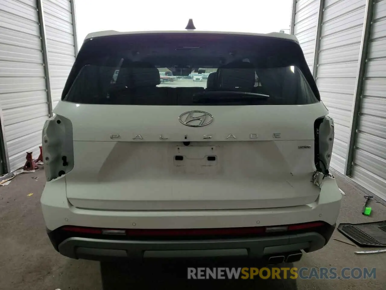 6 fotografías del automóvil dañado KM8R2DGE0SU860188 HYUNDAI PALISADE 2025