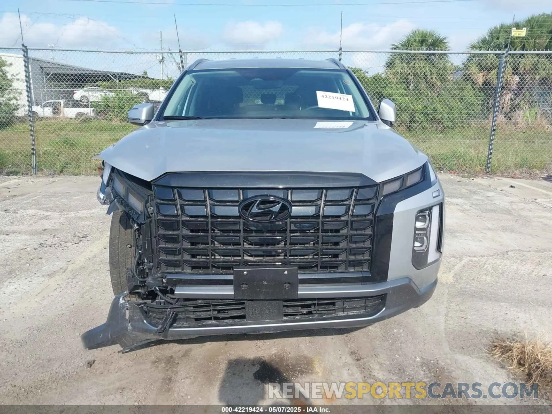 12 fotografías del automóvil dañado KM8R2DGE2SU842064 HYUNDAI PALISADE 2025