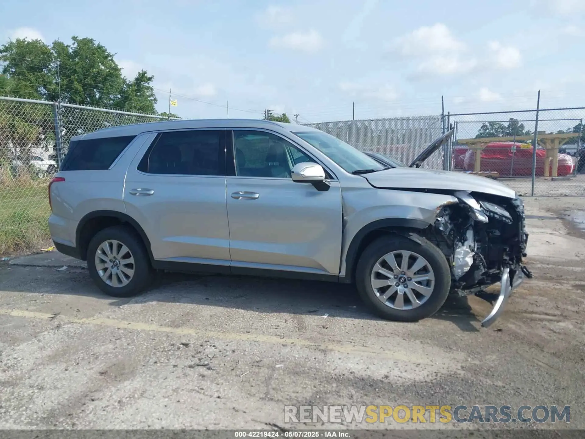 13 fotografías del automóvil dañado KM8R2DGE2SU842064 HYUNDAI PALISADE 2025