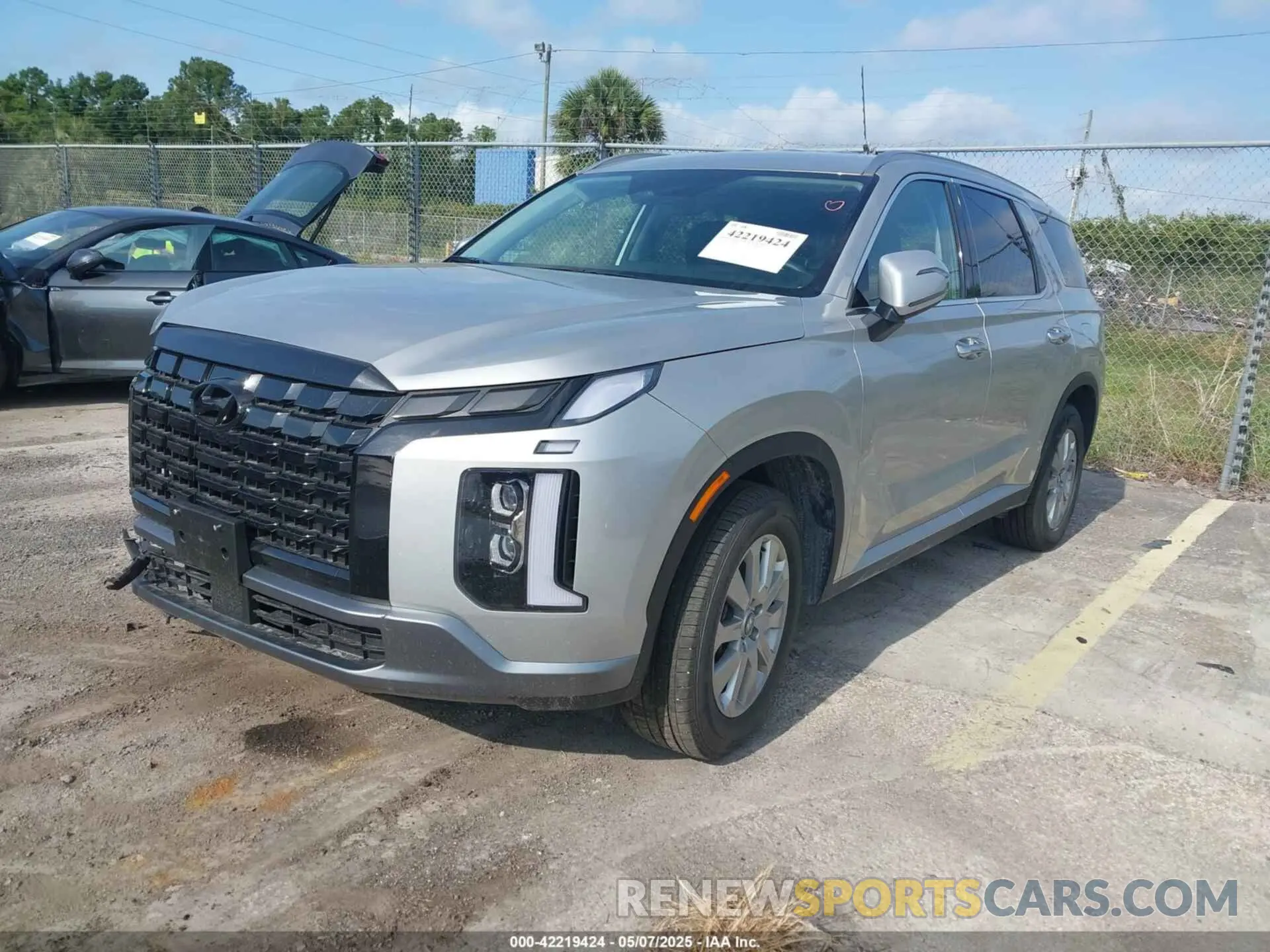 2 fotografías del automóvil dañado KM8R2DGE2SU842064 HYUNDAI PALISADE 2025