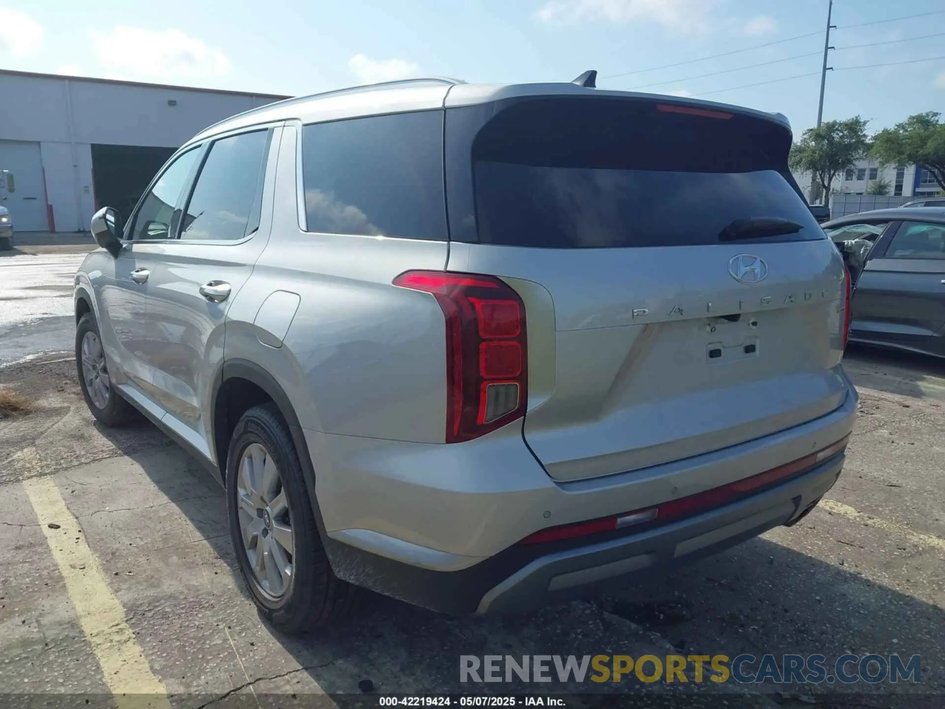 3 fotografías del automóvil dañado KM8R2DGE2SU842064 HYUNDAI PALISADE 2025