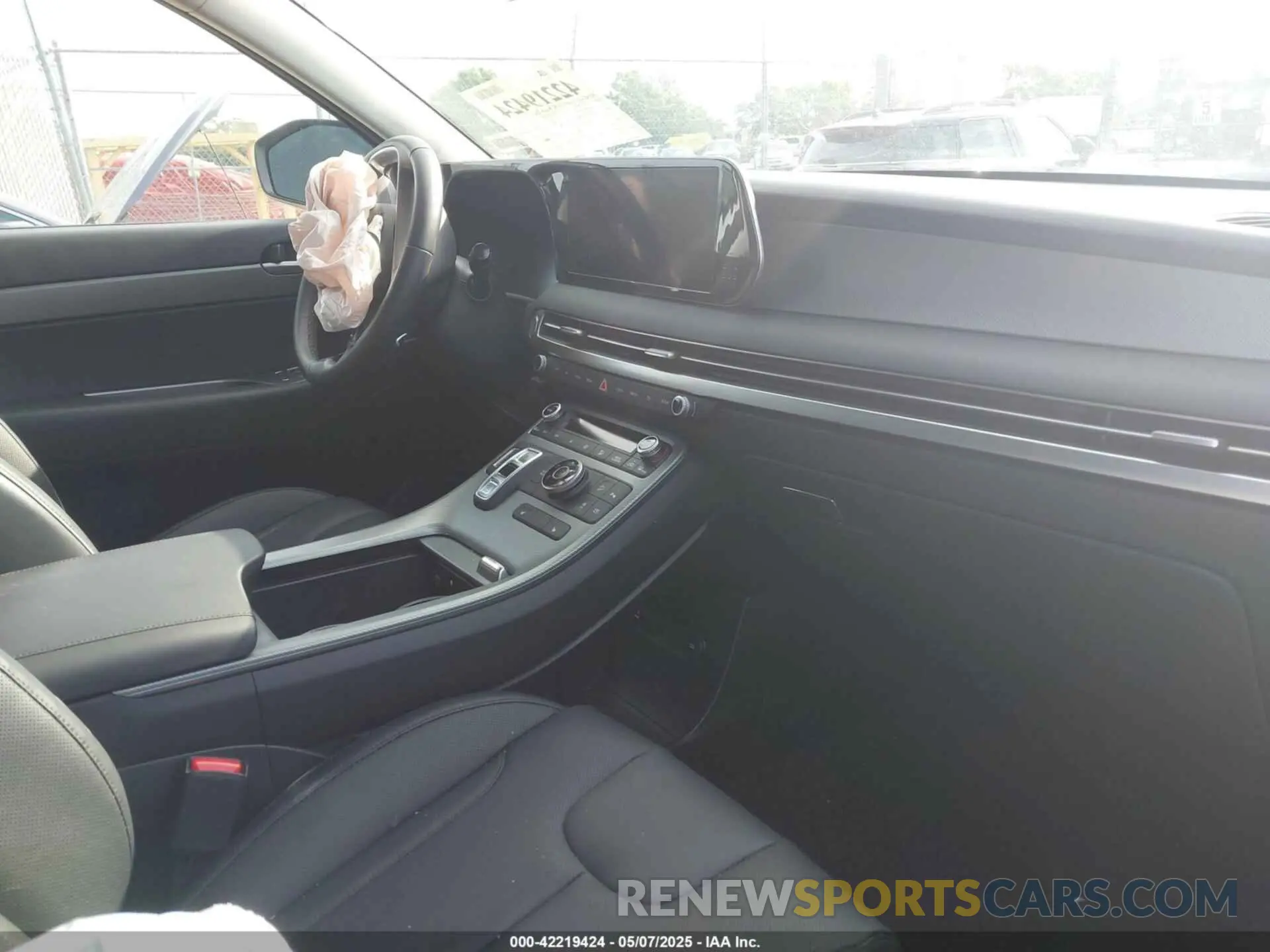 5 fotografías del automóvil dañado KM8R2DGE2SU842064 HYUNDAI PALISADE 2025