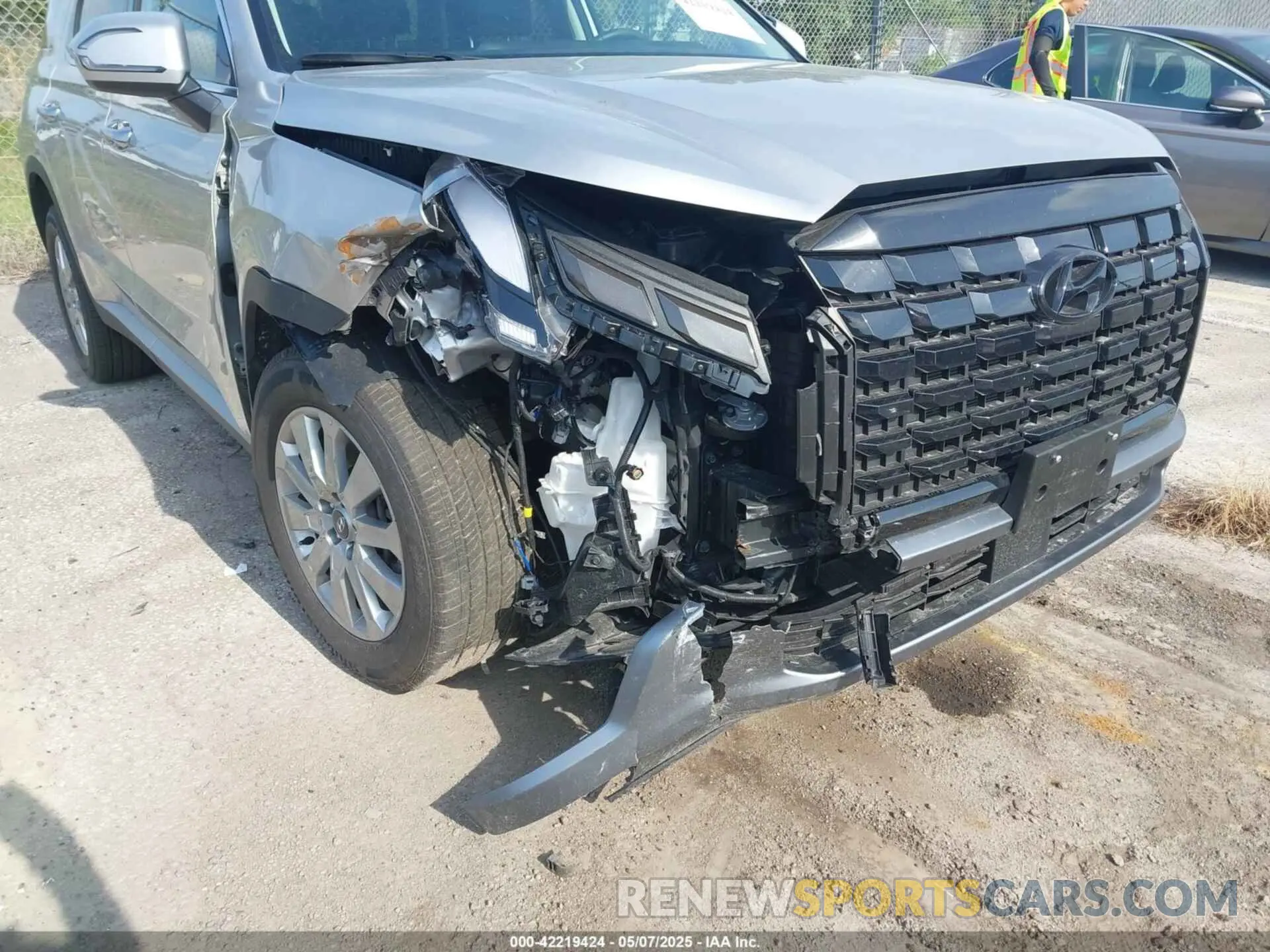 6 fotografías del automóvil dañado KM8R2DGE2SU842064 HYUNDAI PALISADE 2025