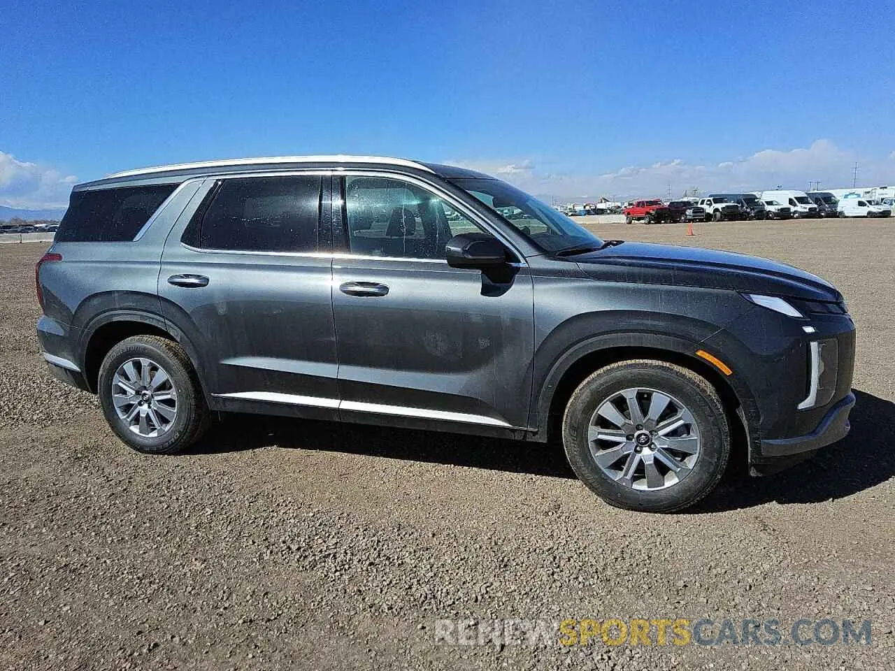 4 fotografías del automóvil dañado KM8R2DGE8SU865039 HYUNDAI PALISADE 2025
