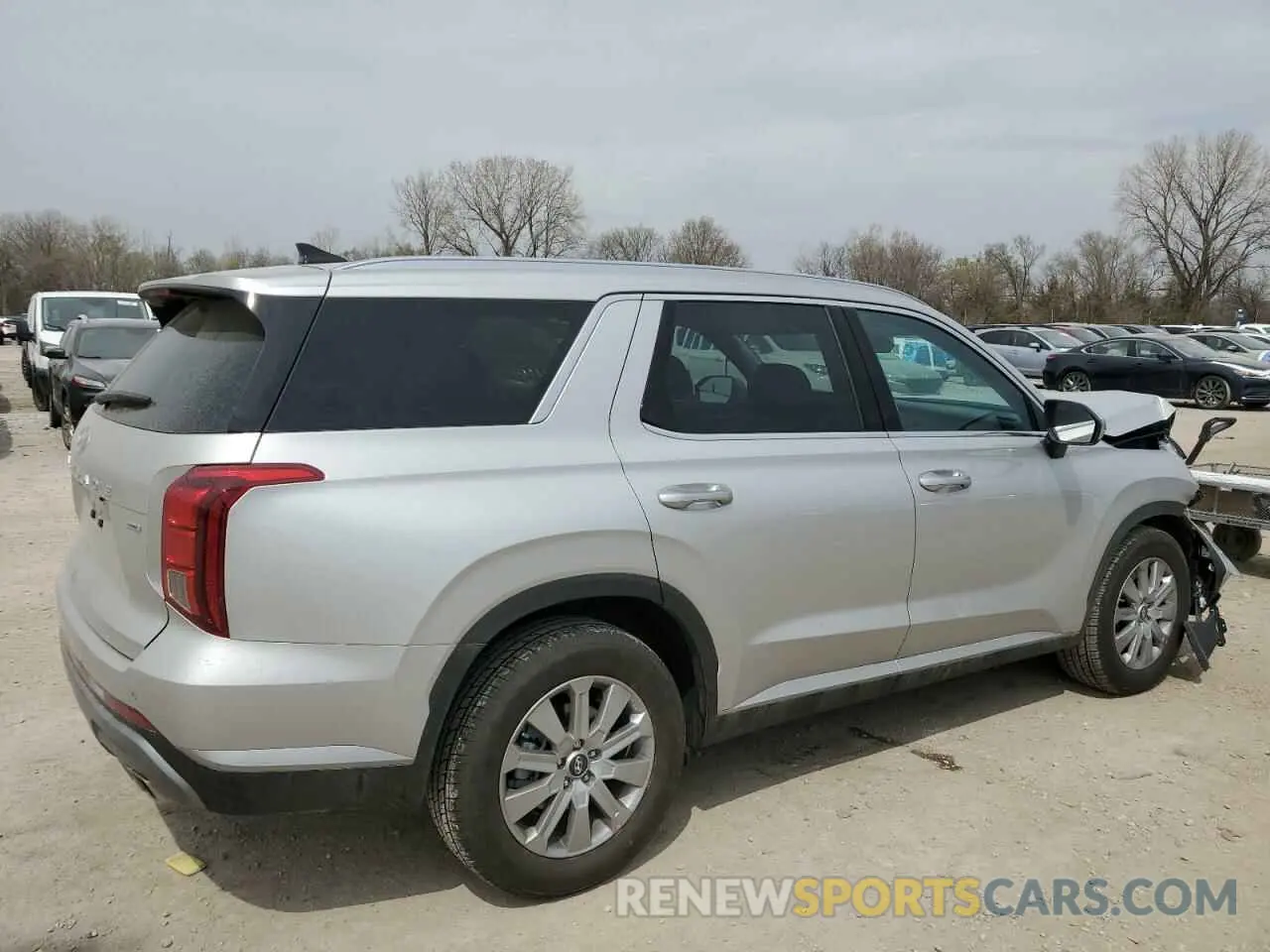 3 fotografías del automóvil dañado KM8R2DGE8SU874789 HYUNDAI PALISADE 2025