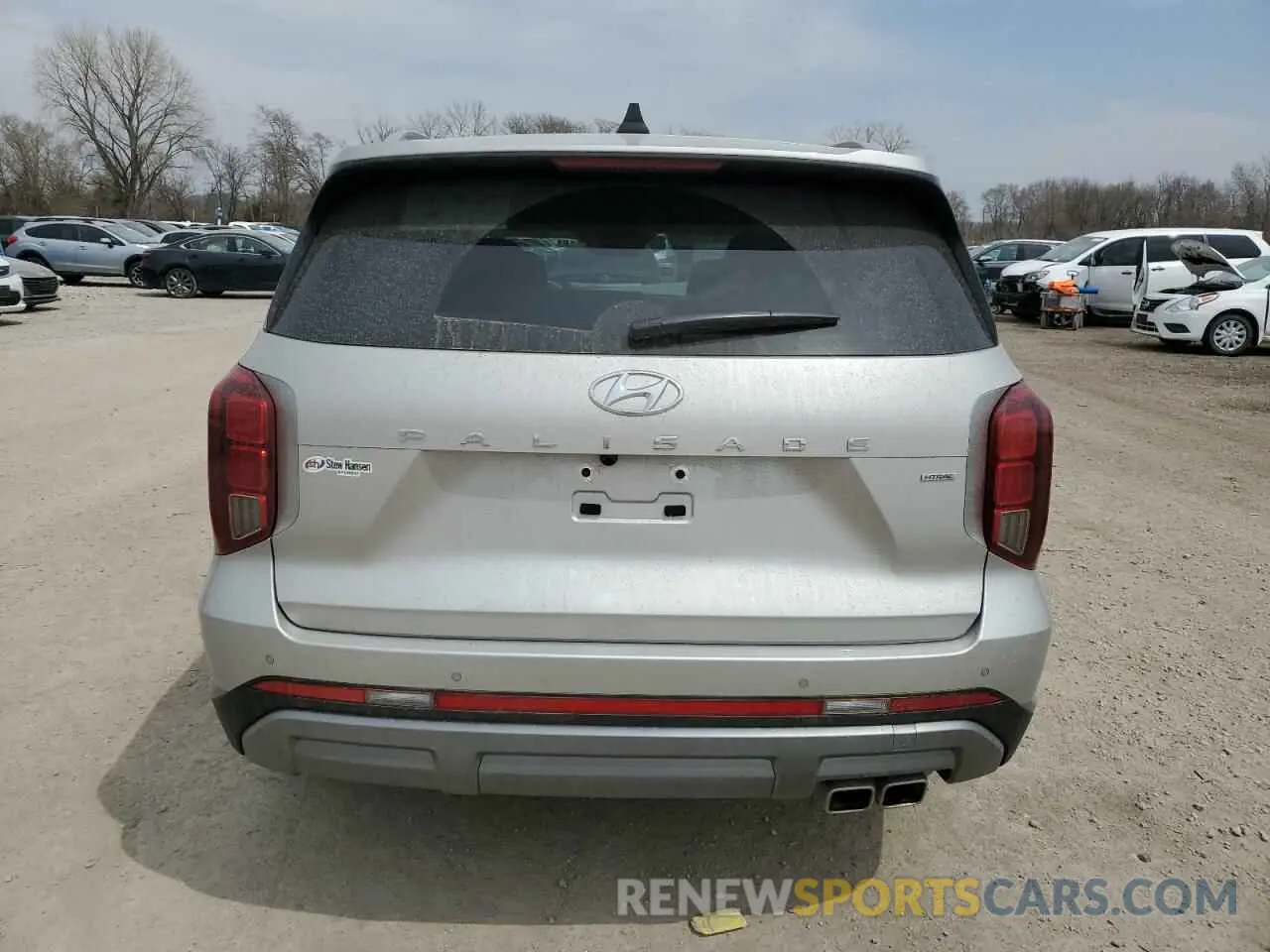 6 fotografías del automóvil dañado KM8R2DGE8SU874789 HYUNDAI PALISADE 2025
