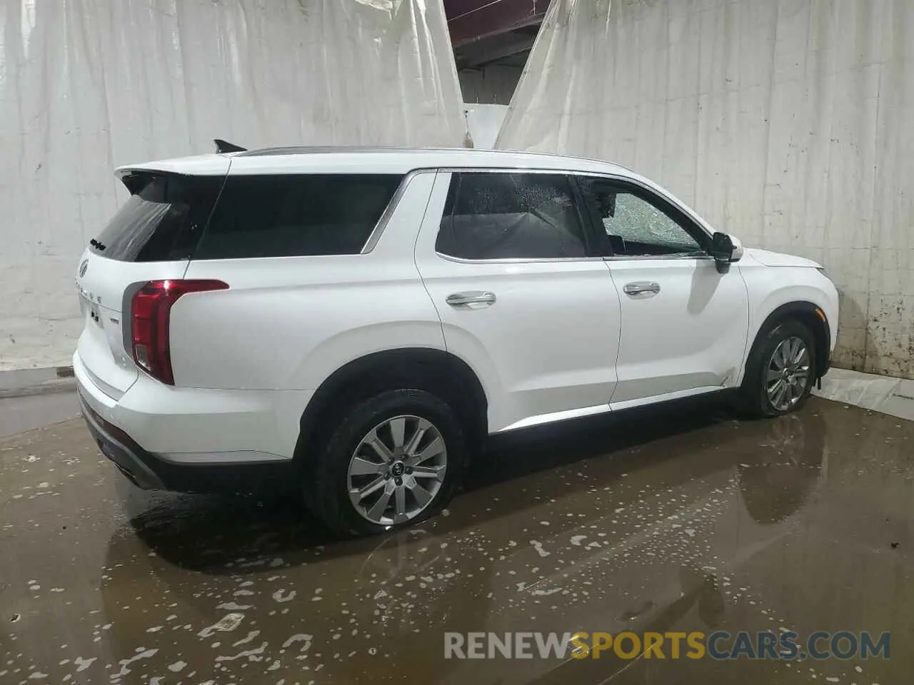 3 fotografías del automóvil dañado KM8R2DGE9SU838674 HYUNDAI PALISADE 2025