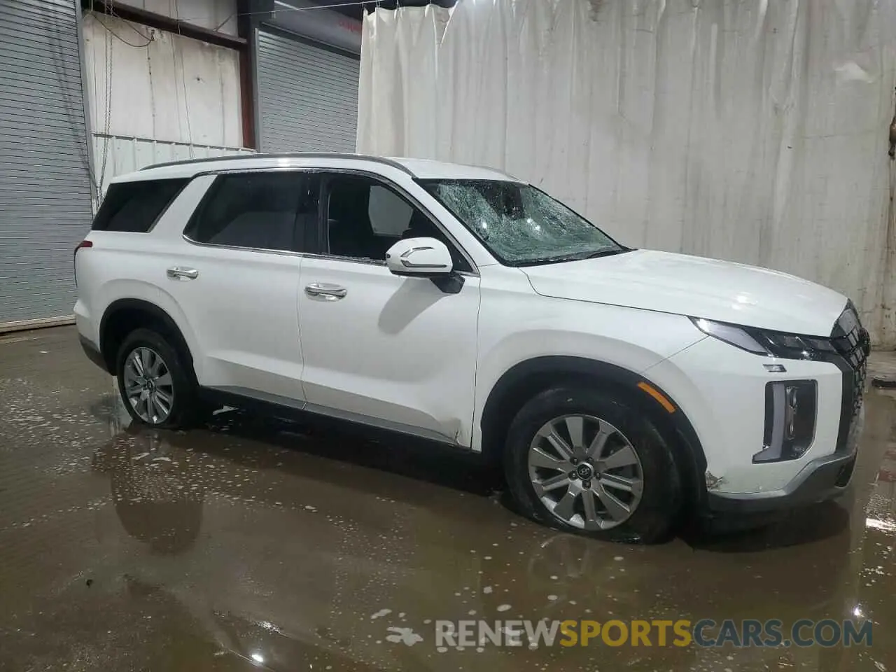 4 fotografías del automóvil dañado KM8R2DGE9SU838674 HYUNDAI PALISADE 2025
