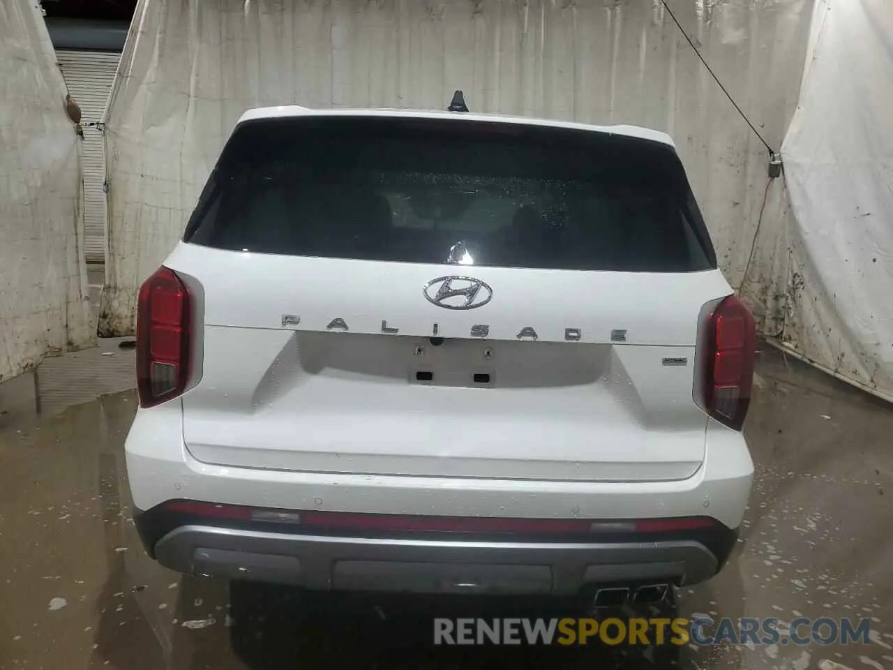 6 fotografías del automóvil dañado KM8R2DGE9SU838674 HYUNDAI PALISADE 2025