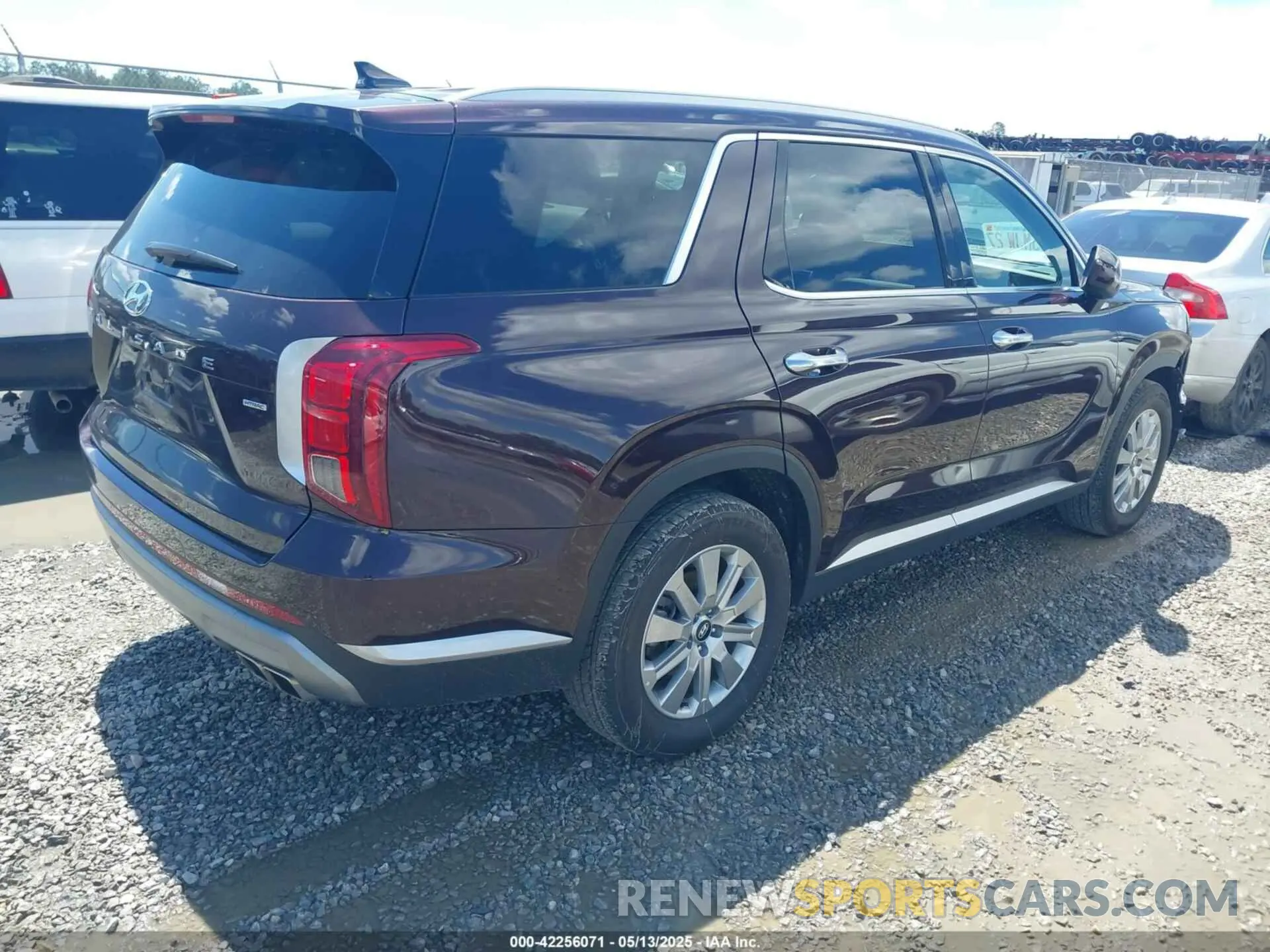 4 fotografías del automóvil dañado KM8R2DGE9SU843132 HYUNDAI PALISADE 2025