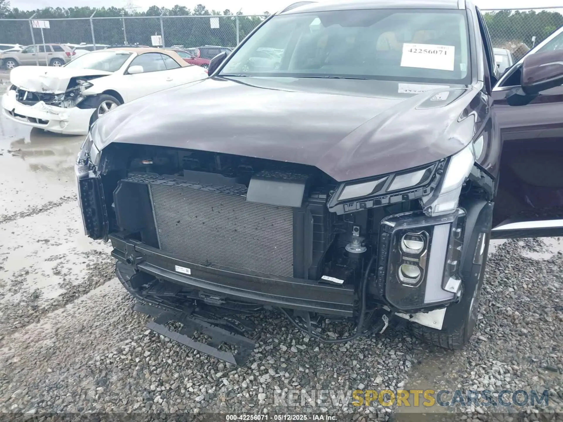 6 fotografías del automóvil dañado KM8R2DGE9SU843132 HYUNDAI PALISADE 2025