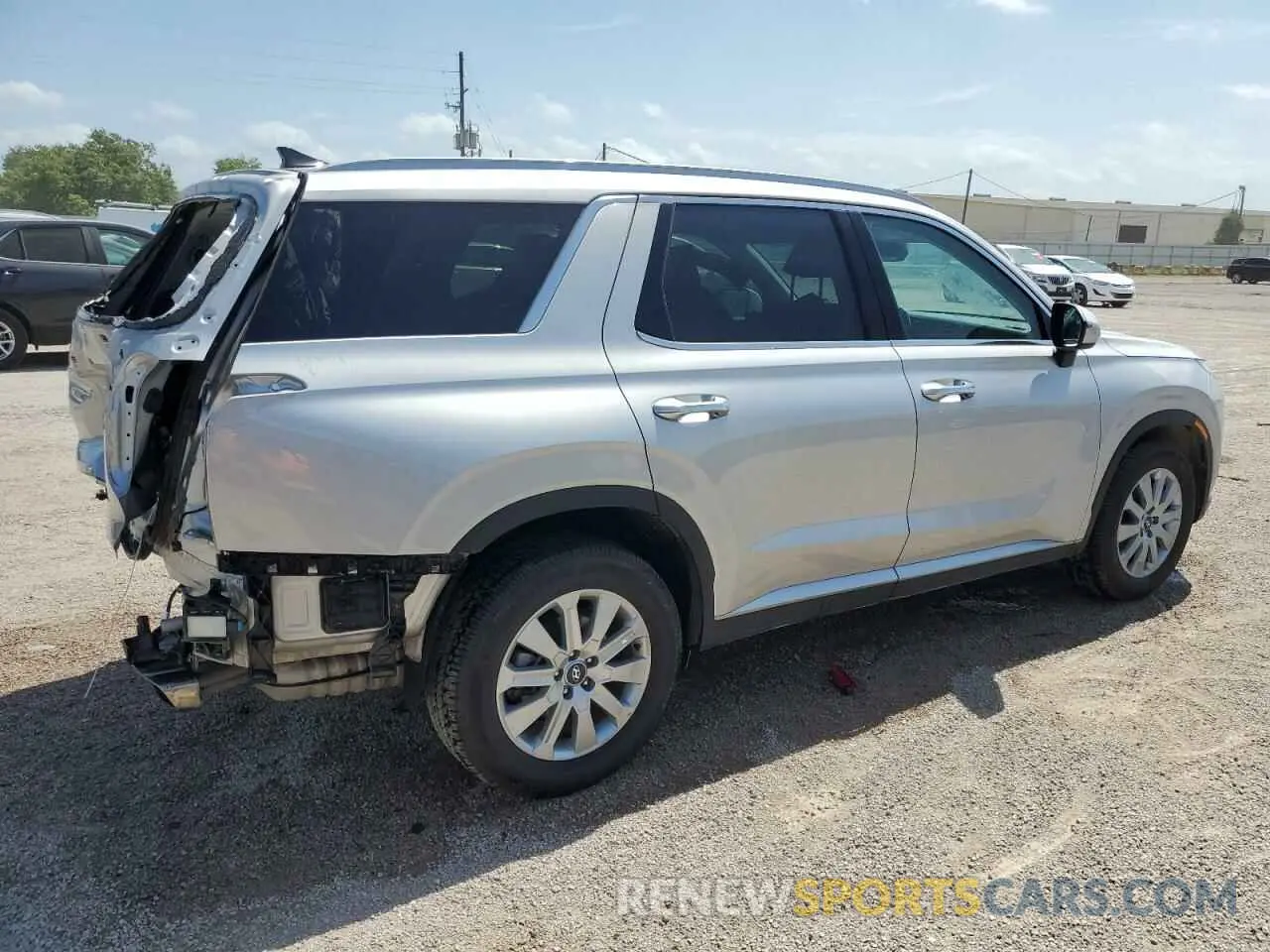 3 fotografías del automóvil dañado KM8R2DGE9SU864112 HYUNDAI PALISADE 2025