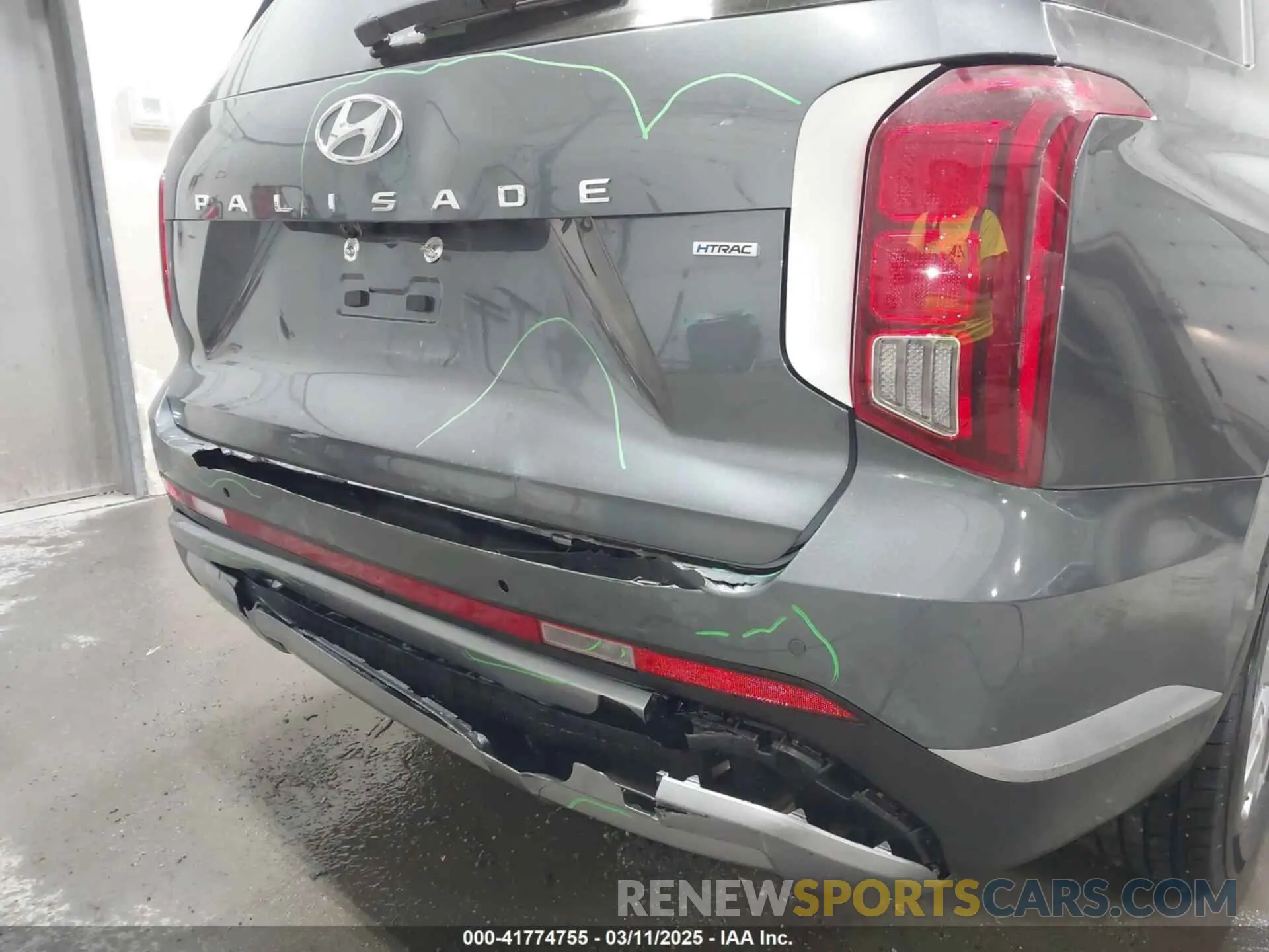 6 fotografías del automóvil dañado KM8R2DGEXSU879170 HYUNDAI PALISADE 2025