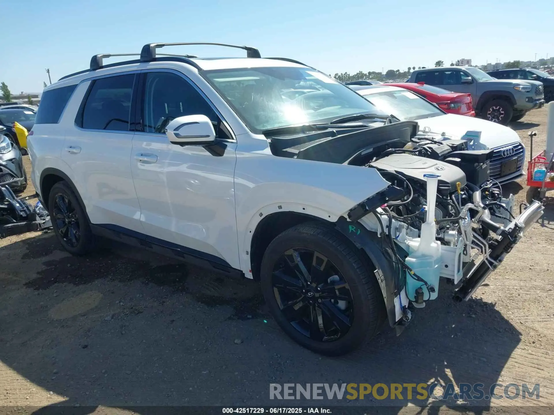 1 fotografías del automóvil dañado KM8R34GE6SU832246 HYUNDAI PALISADE 2025