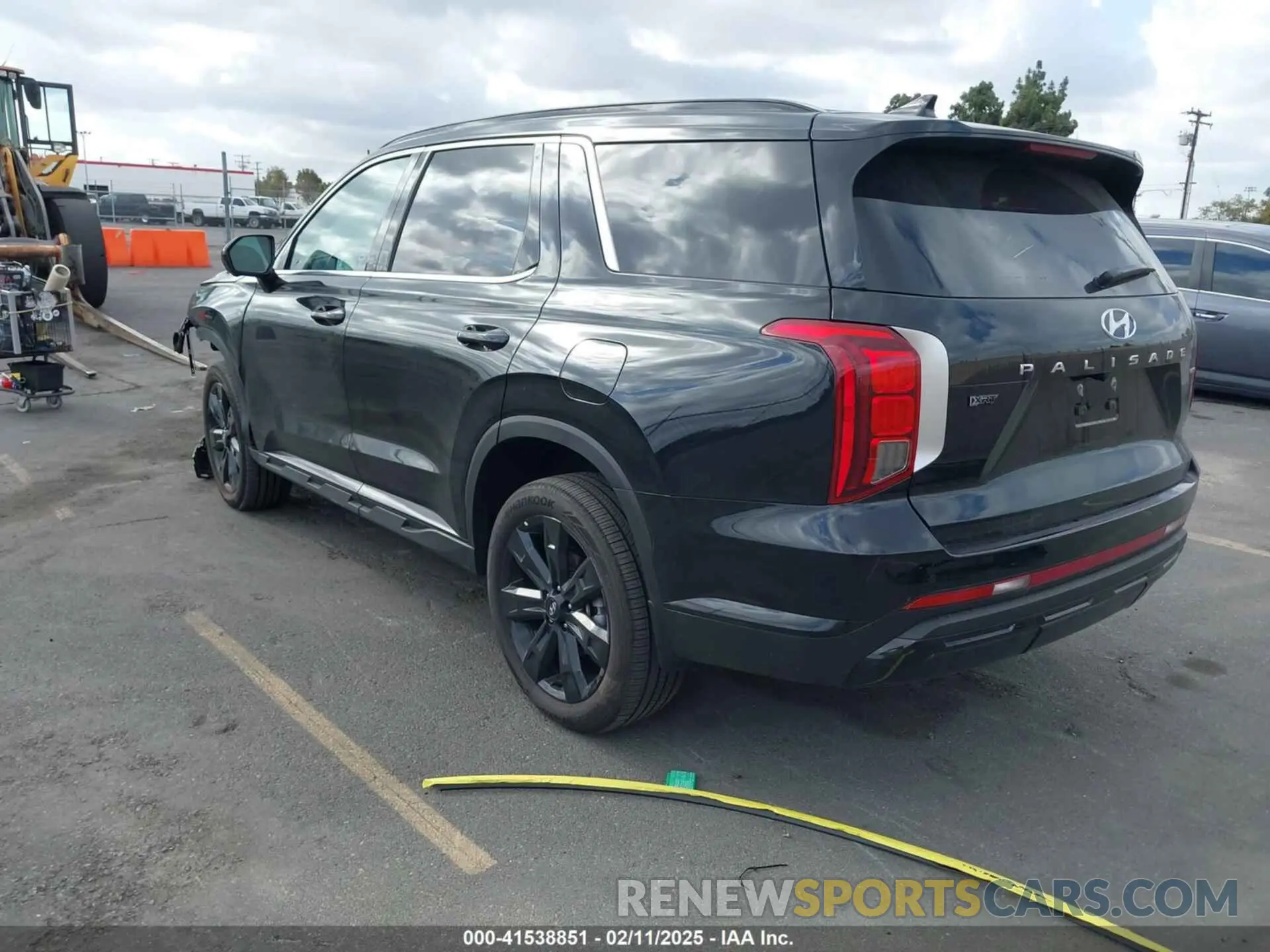 3 fotografías del automóvil dañado KM8R3DGE0SU831156 HYUNDAI PALISADE 2025