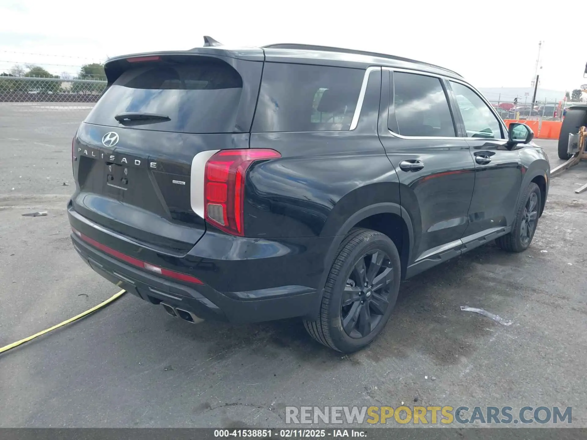 4 fotografías del automóvil dañado KM8R3DGE0SU831156 HYUNDAI PALISADE 2025