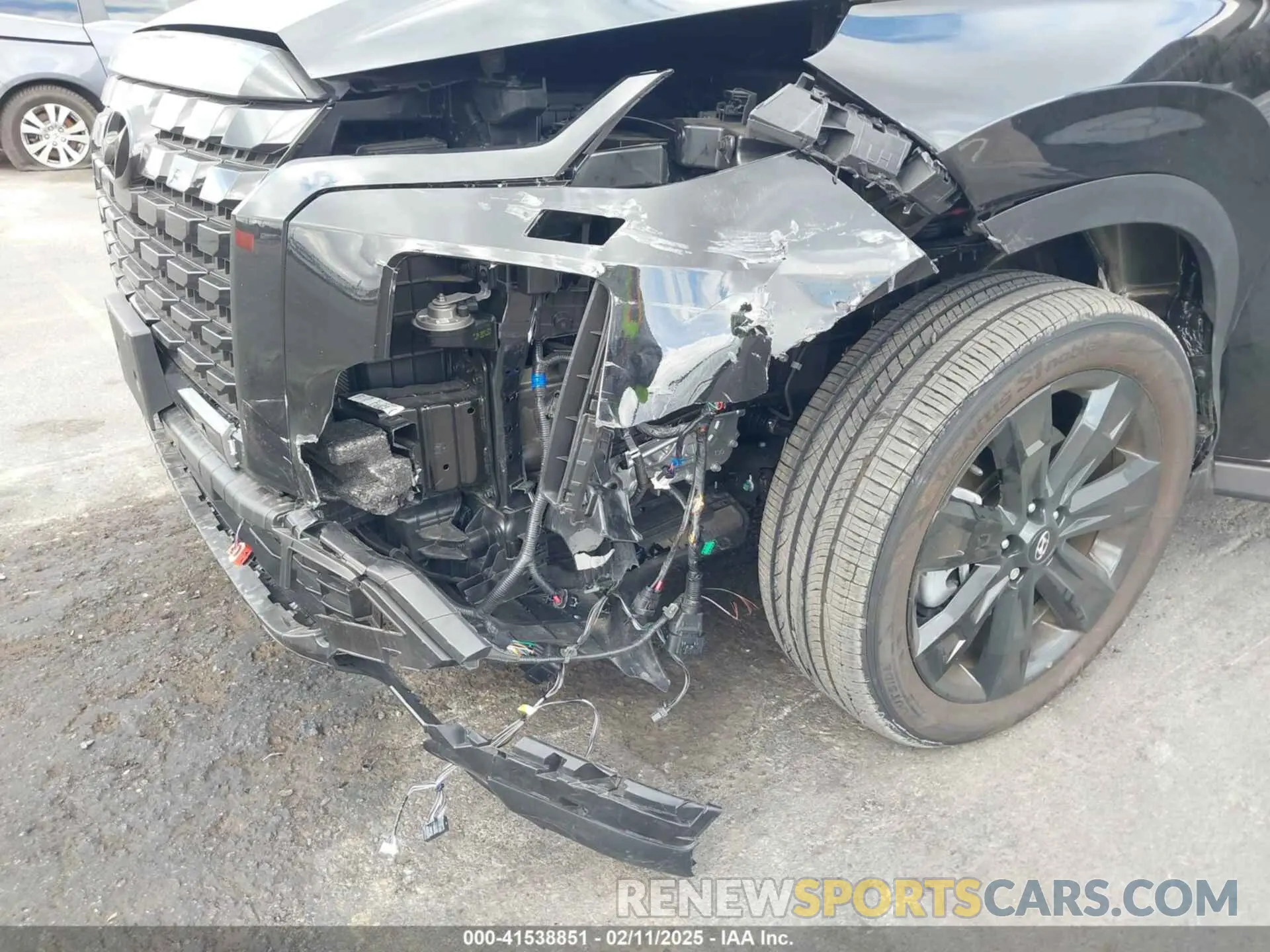 6 fotografías del automóvil dañado KM8R3DGE0SU831156 HYUNDAI PALISADE 2025